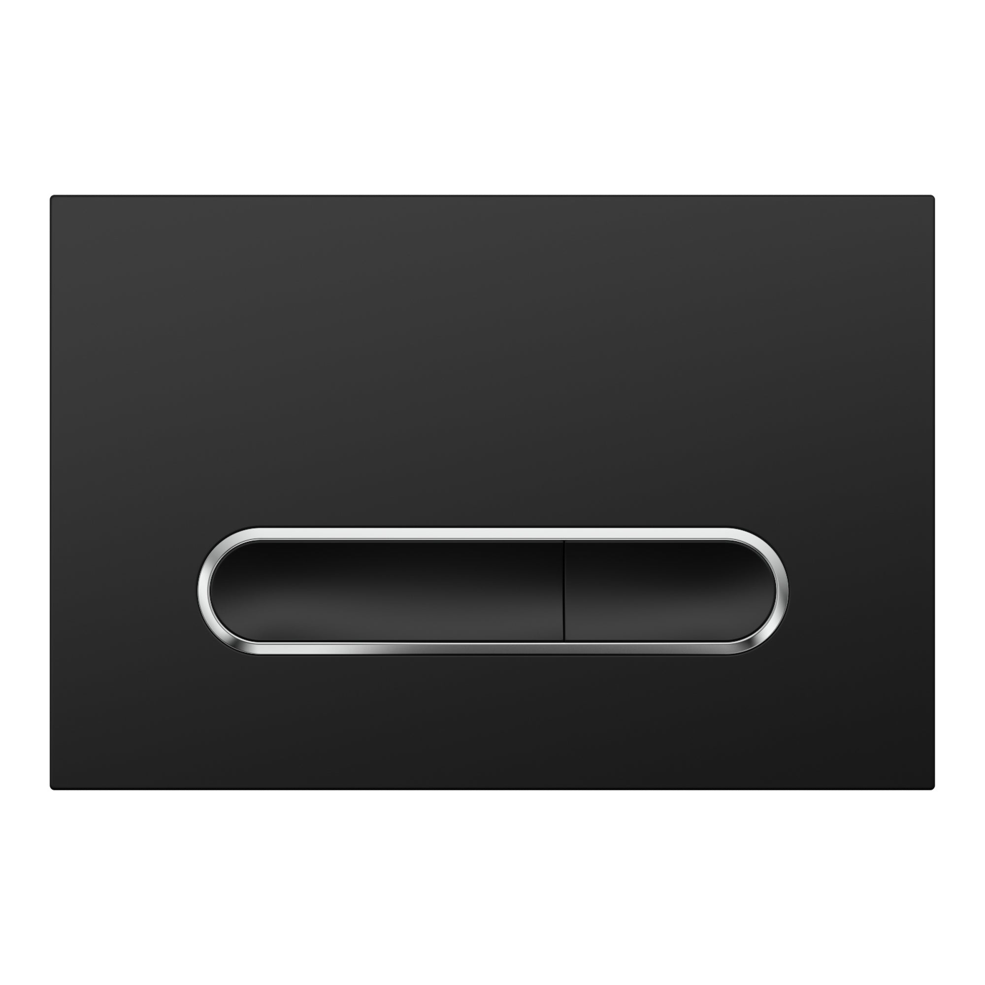 Tlačidlo matná čierna, kompatibilné s Geberit Duofix Sigma / Delta 2 na reguláciu množstva vody