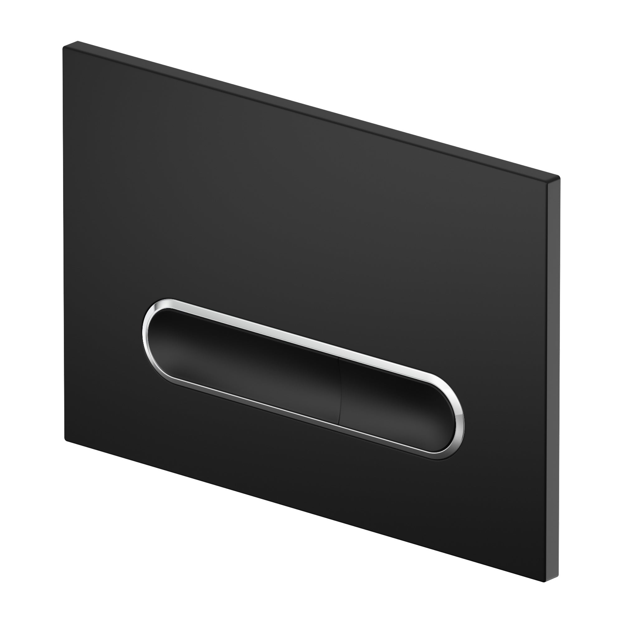 Tlačidlo matná čierna, kompatibilné s Geberit Duofix Sigma / Delta 2 na reguláciu množstva vody