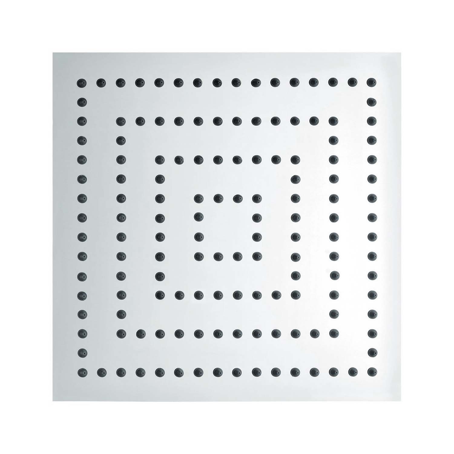 Douche de pluie carrée en acier inoxydable haut de gamme 30x30 cm, pommeau de douche 300mm