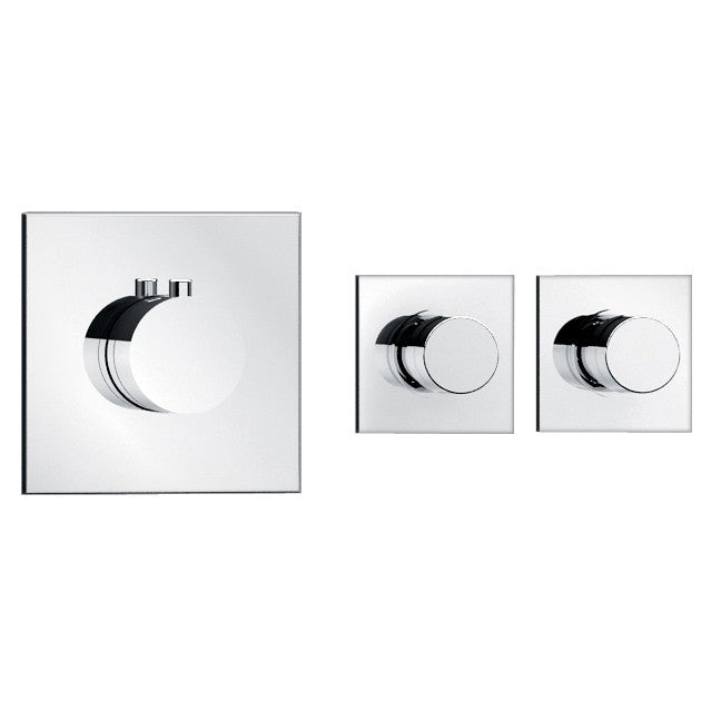 Robinetterie thermostatique encastrée Soho à 2 voies