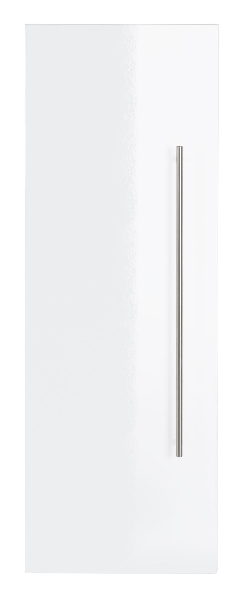Hochschrank Basic 100, Farben: weiß/weiß hochglanz, weiß/schwarz seidenglanz,weiß/anthrazit seidenglanz, weiß/eiche hell, weiß/beton