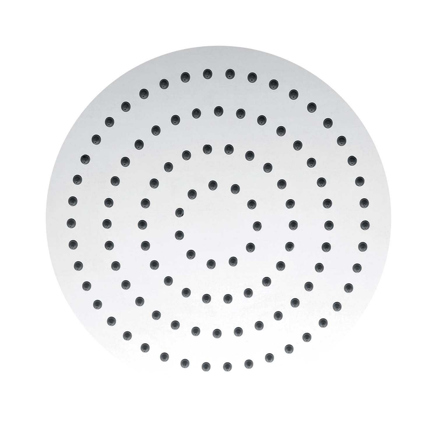 Soffione a pioggia Premium in acciaio inox da 30 cm Soffione doccia rotondo da 300 mm