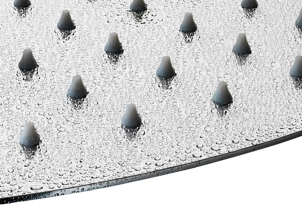 Soffione a pioggia Premium in acciaio inox da 30 cm Soffione doccia rotondo da 300 mm