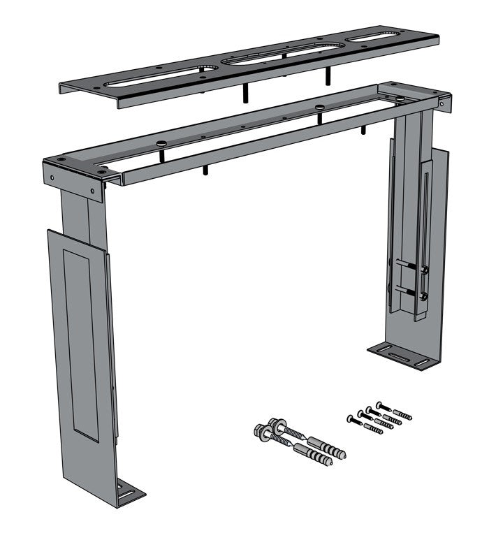 Cadre de montage Drachstein avec plaque support pour robinetterie