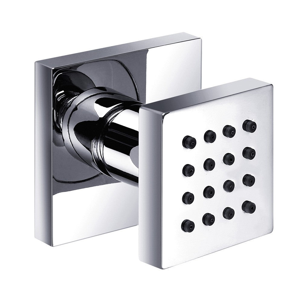 Soho side shower square solid
