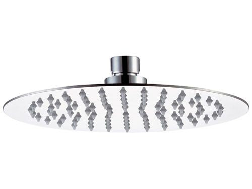 Stilform Douche de pluie ronde en acier inoxydable 20 cm, tête de douche chromée