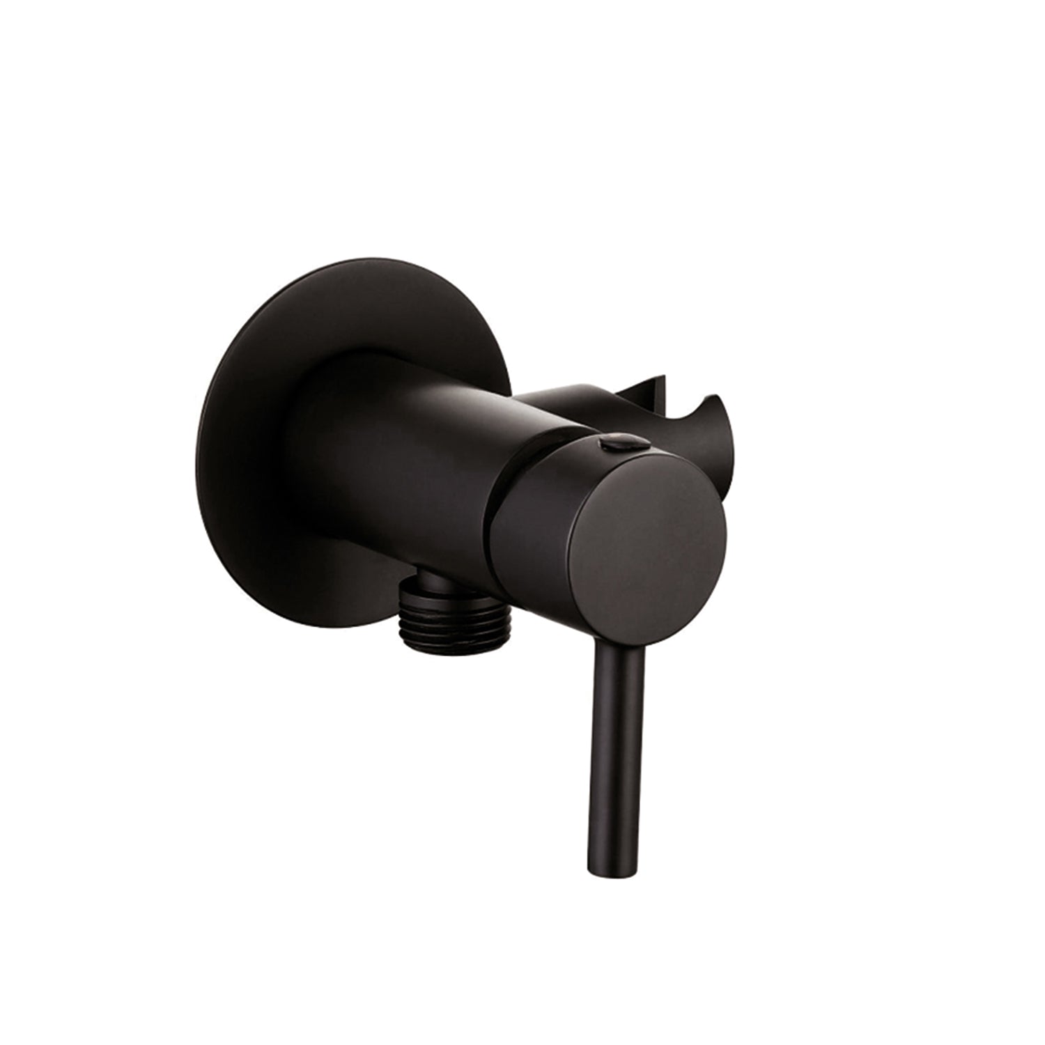 Set completo doccetta WC/Bidet con miscelatore a incasso Mini in nero opaco