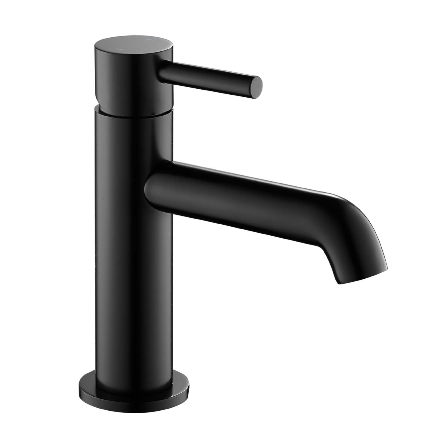Mitigeur de lavabo moderne Stilform de la série Park en noir mat