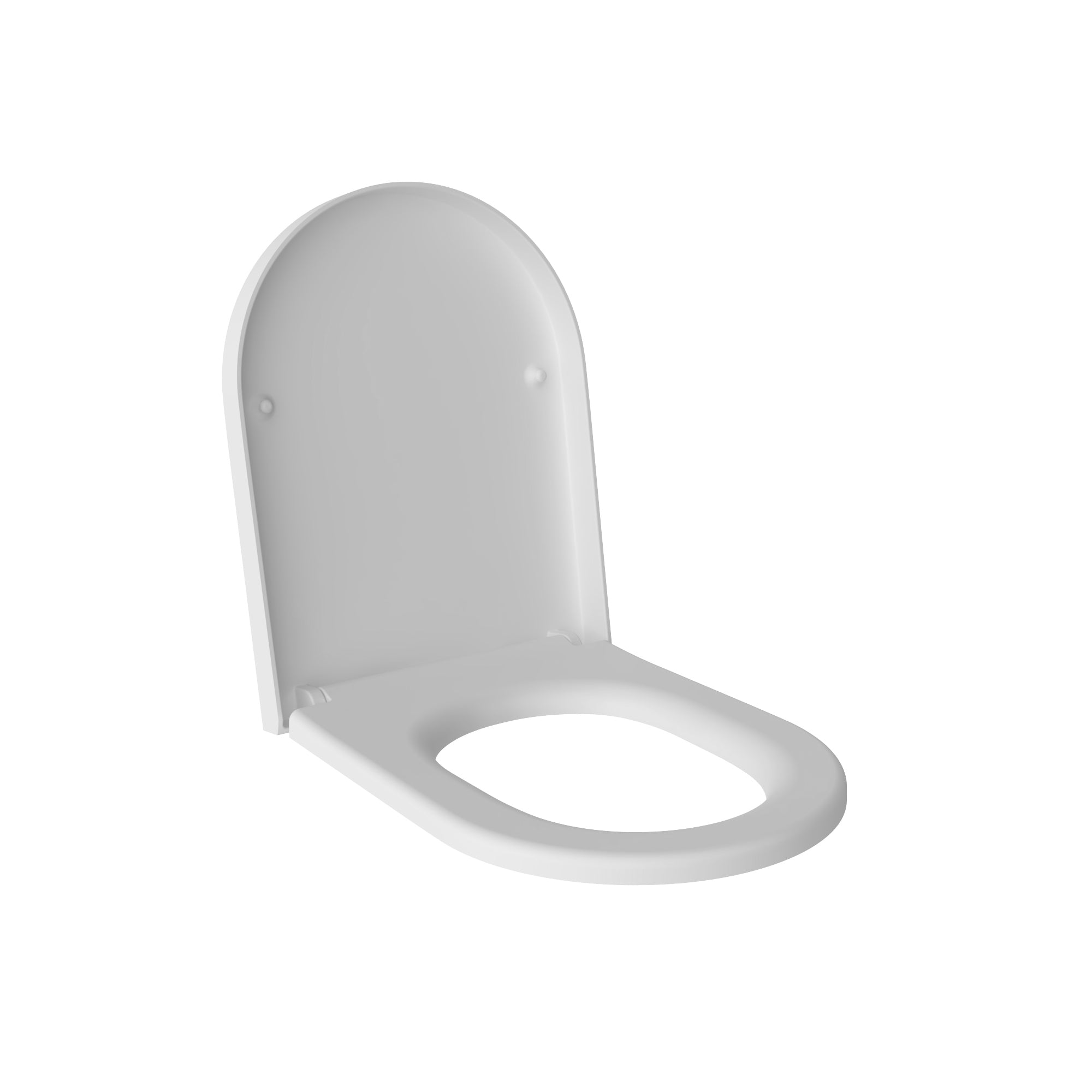 Sedile WC di ricambio per la serie Soho, bianco opaco