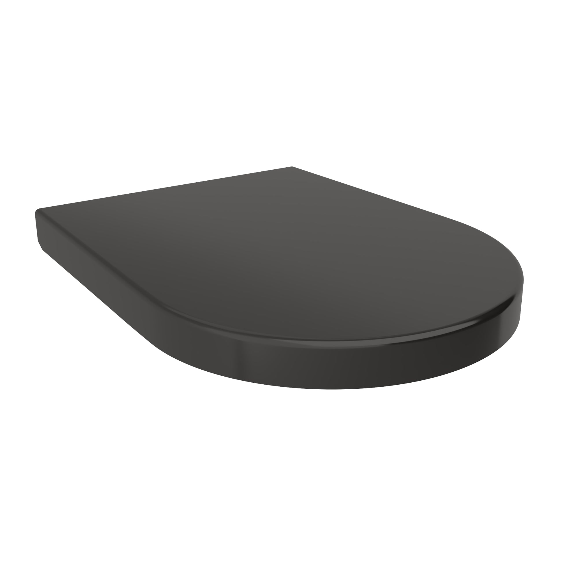 Abattant WC Soho avec descente assistée en noir mat (Duroplast)