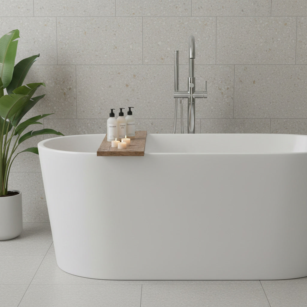 Stilform Freestanding bathtub faucet Park Chrome floor-mounted faucet