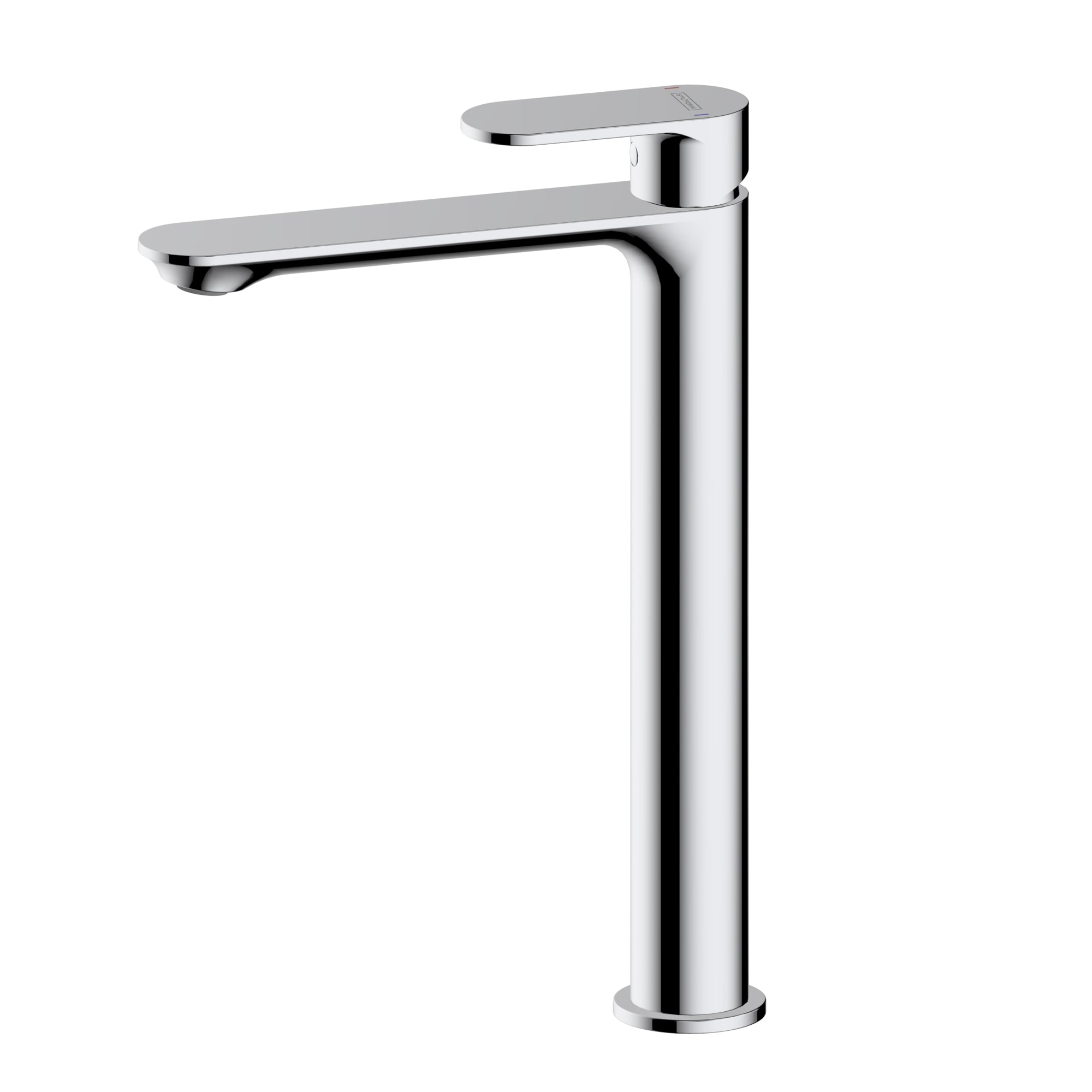 Stylish washbasin tap from the Soho 2.0 series, high version in chrome.