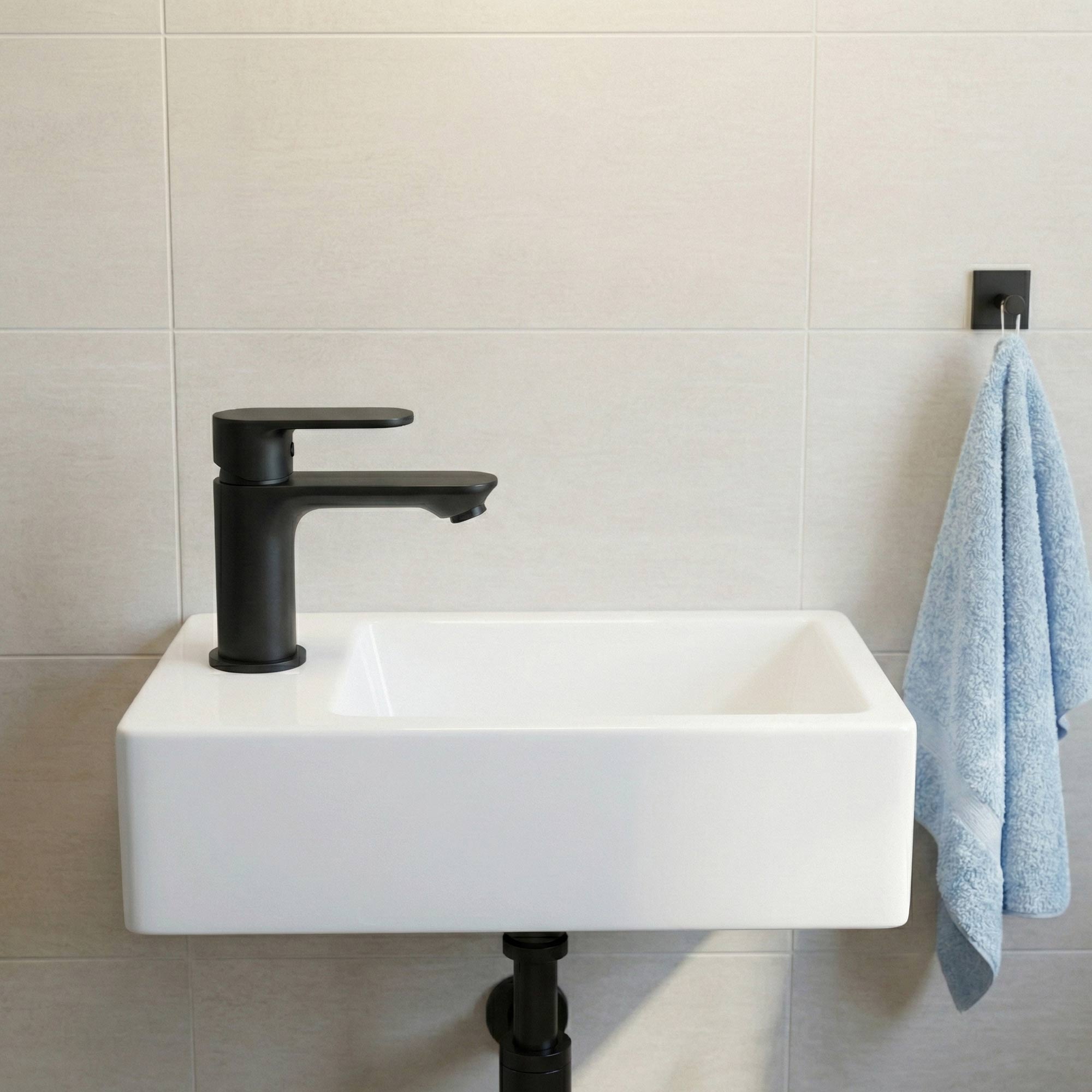 Stilform Modern Washbasin Faucet Soho Series Chrome or Matte Black