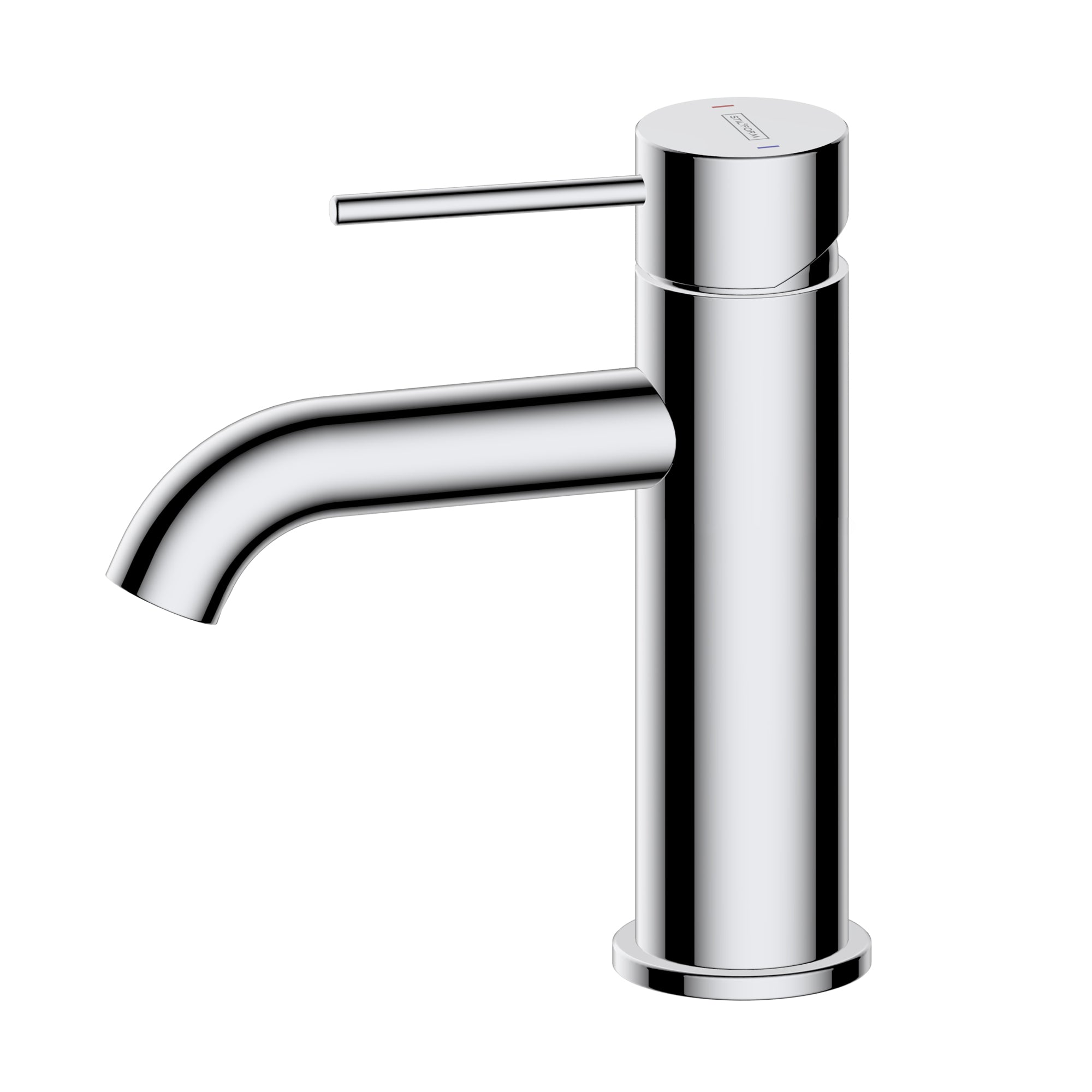 Mitigeur de lavabo moderne Stilform de la série Park en chrome