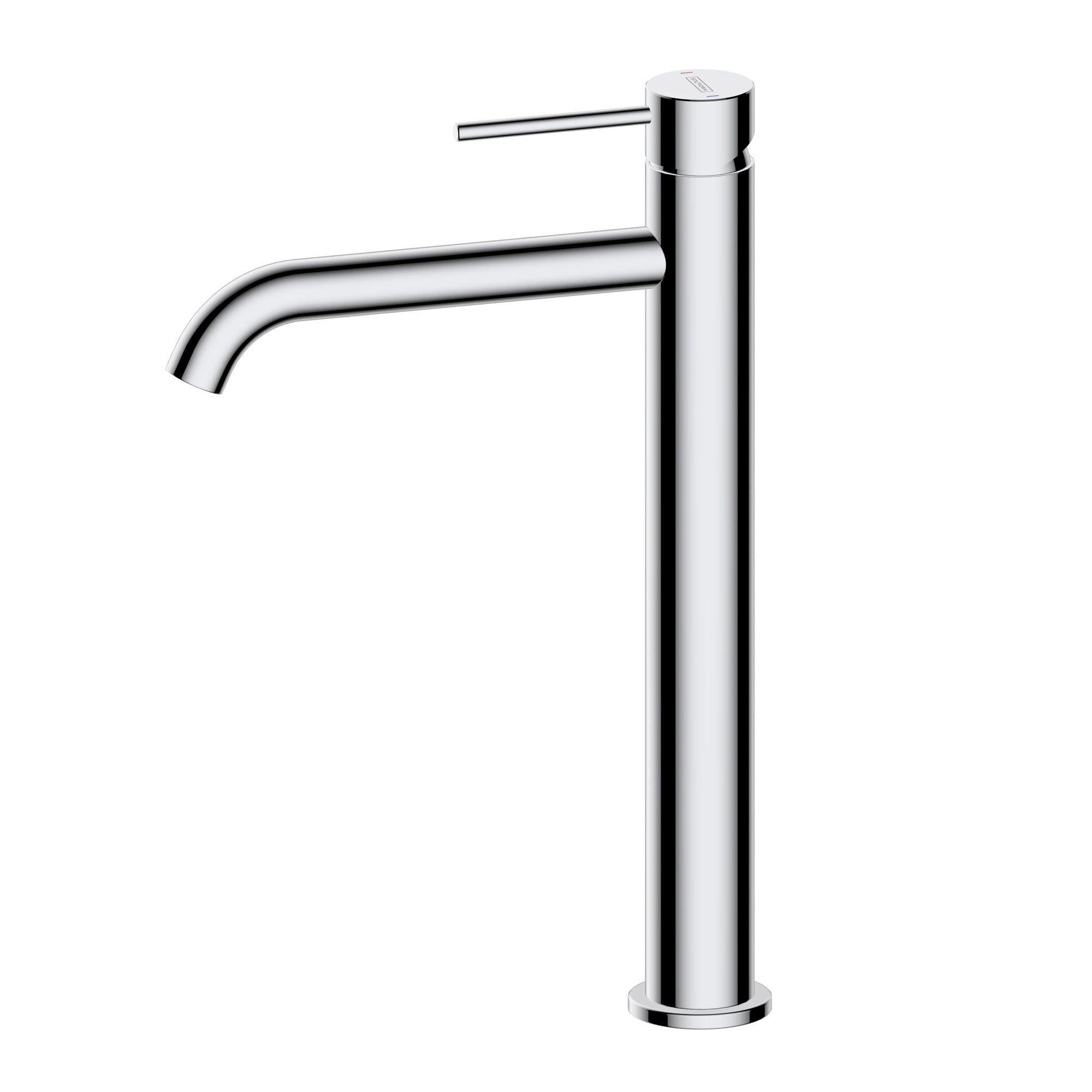 Stilform Elegant Bathroom Faucet from the Park 2.0 Series, Tall Version in Chrome