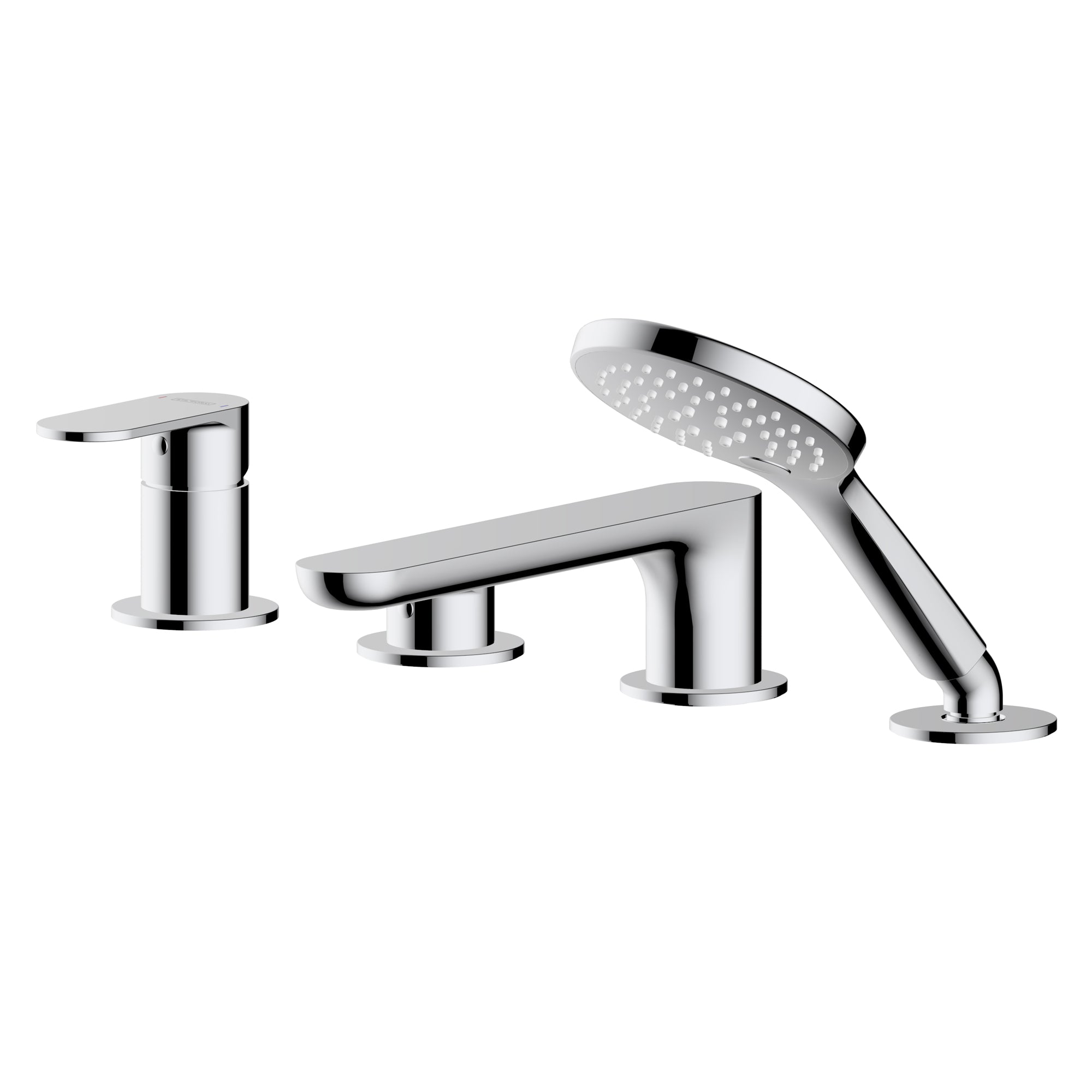 Stilform 4-hole deck-mounted bath mixer Soho Chrome or Matt Black