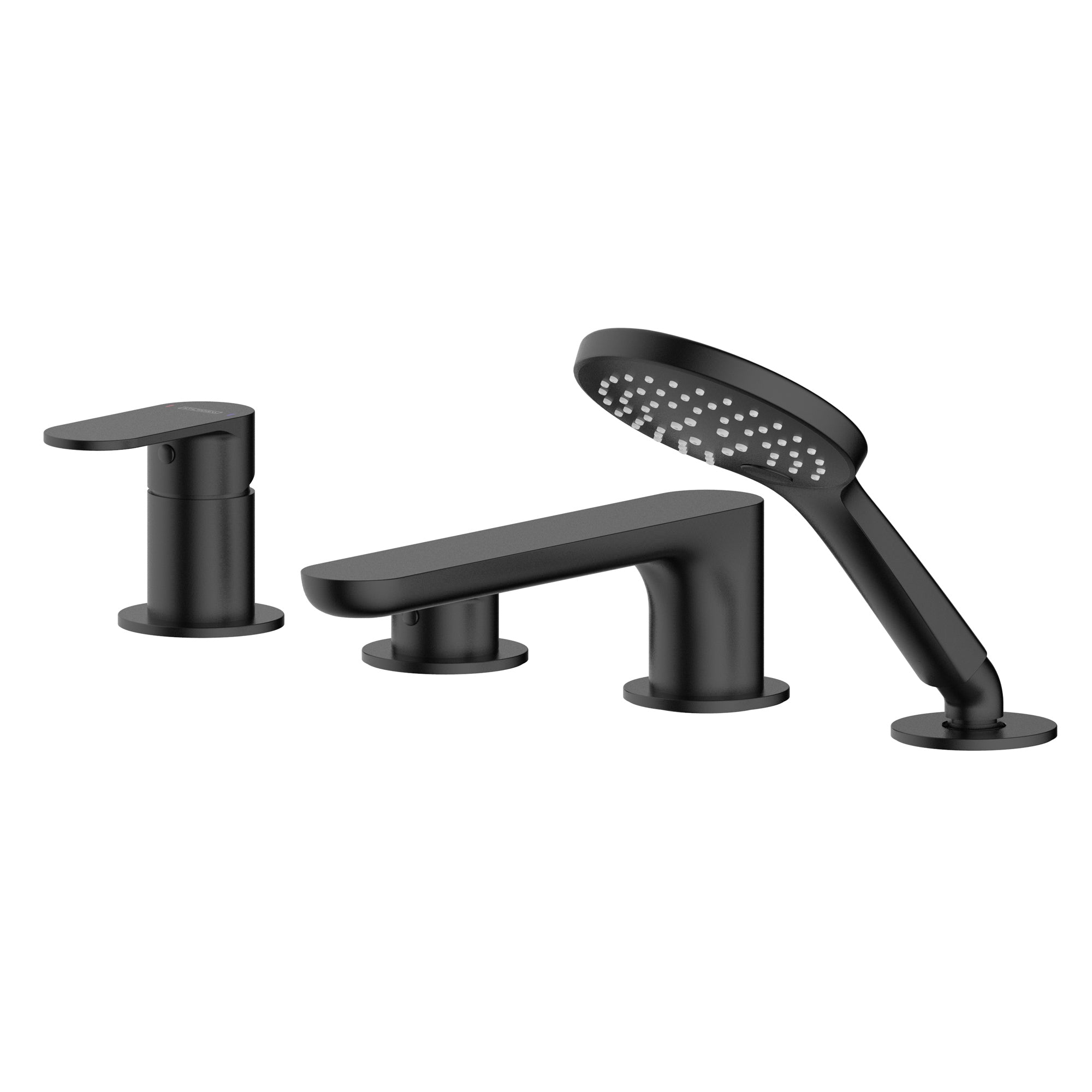 Stilform 4-hole deck-mounted bath mixer Soho Chrome or Matt Black
