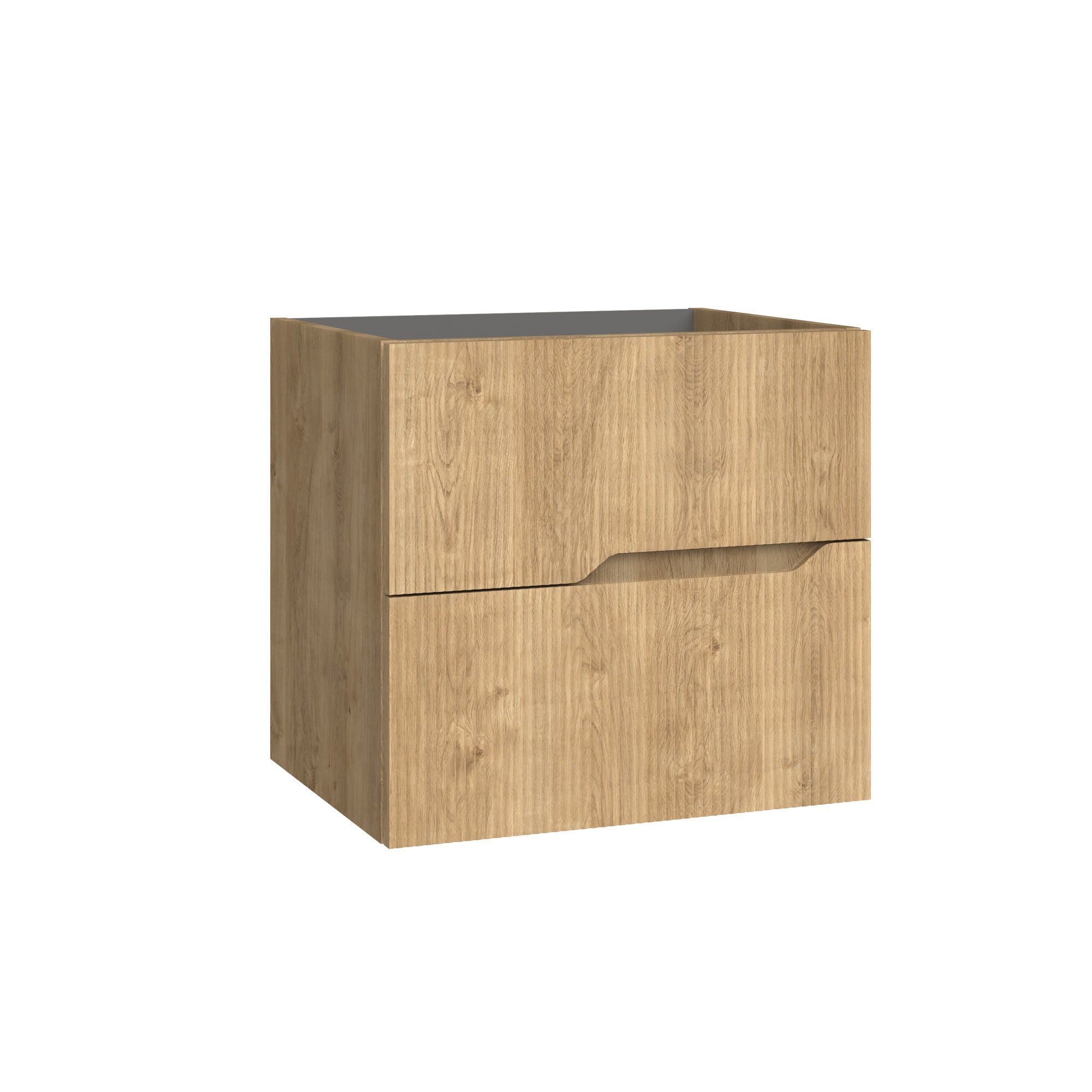 Bamboo – Waschtisch mit Unterschrank Set in Eiche Natur