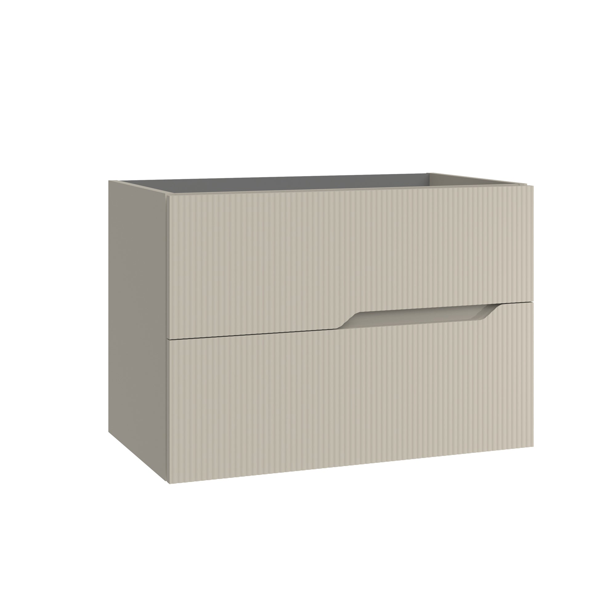 Bamboo – Waschtisch mit Unterschrank Set in Greige