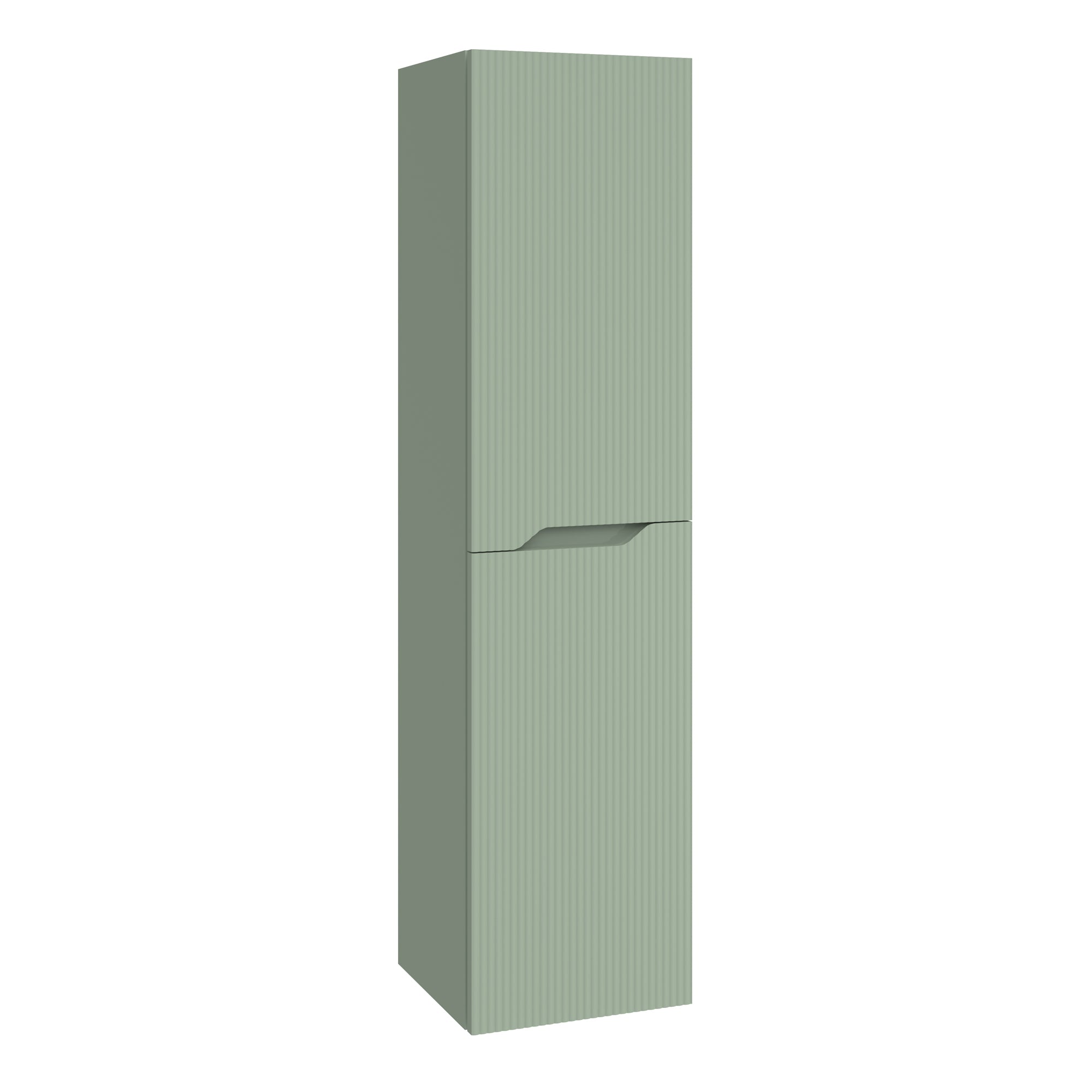 Bamboo – Hängeschrank in Salbeigrün