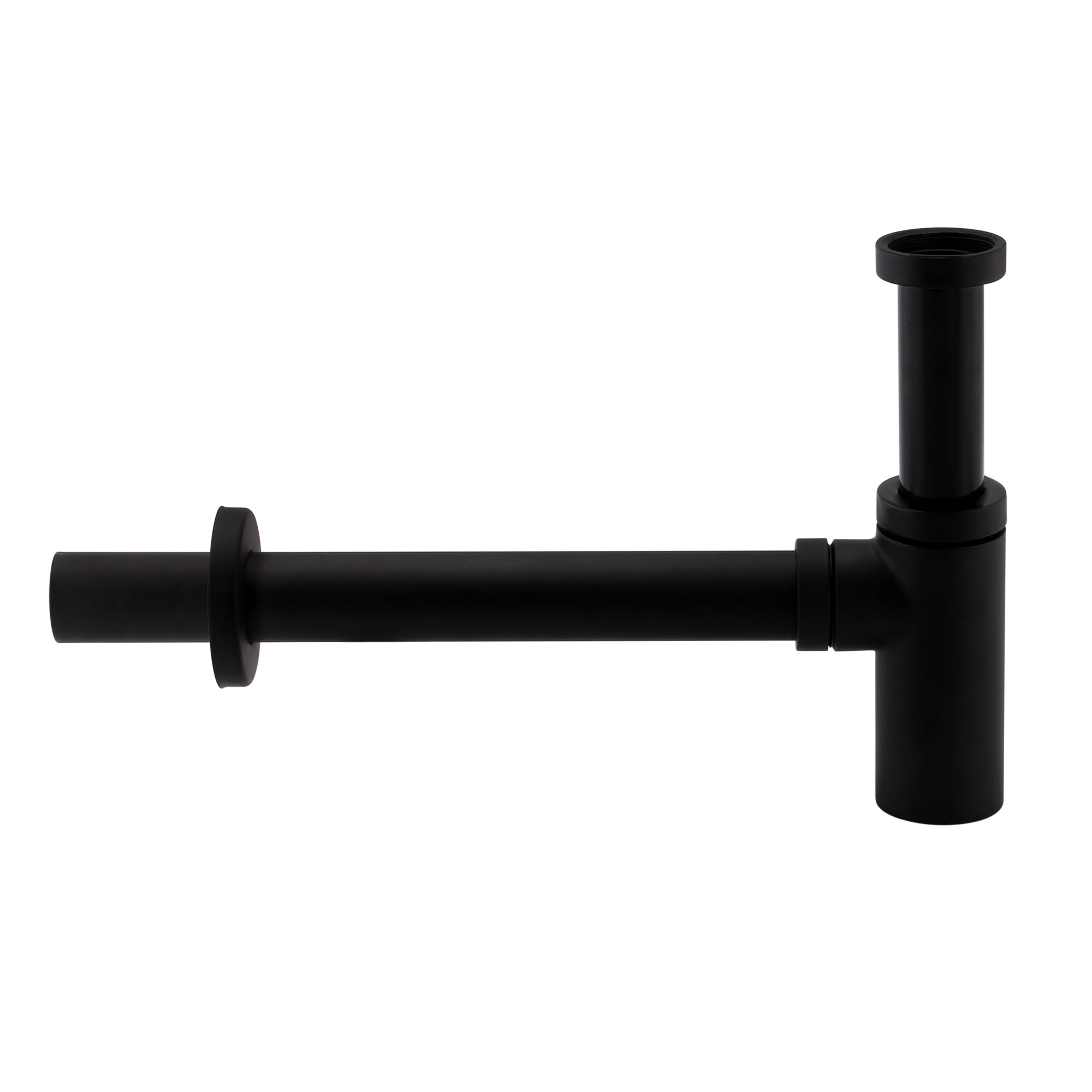STILFORM Siphon design "Minimal" avec clapet anti-odeurs, noir mat