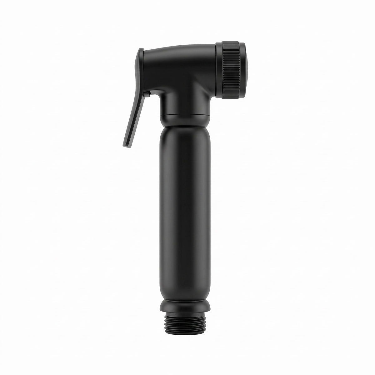 Designerska słuchawka prysznicowa WC/bidet czarny mat