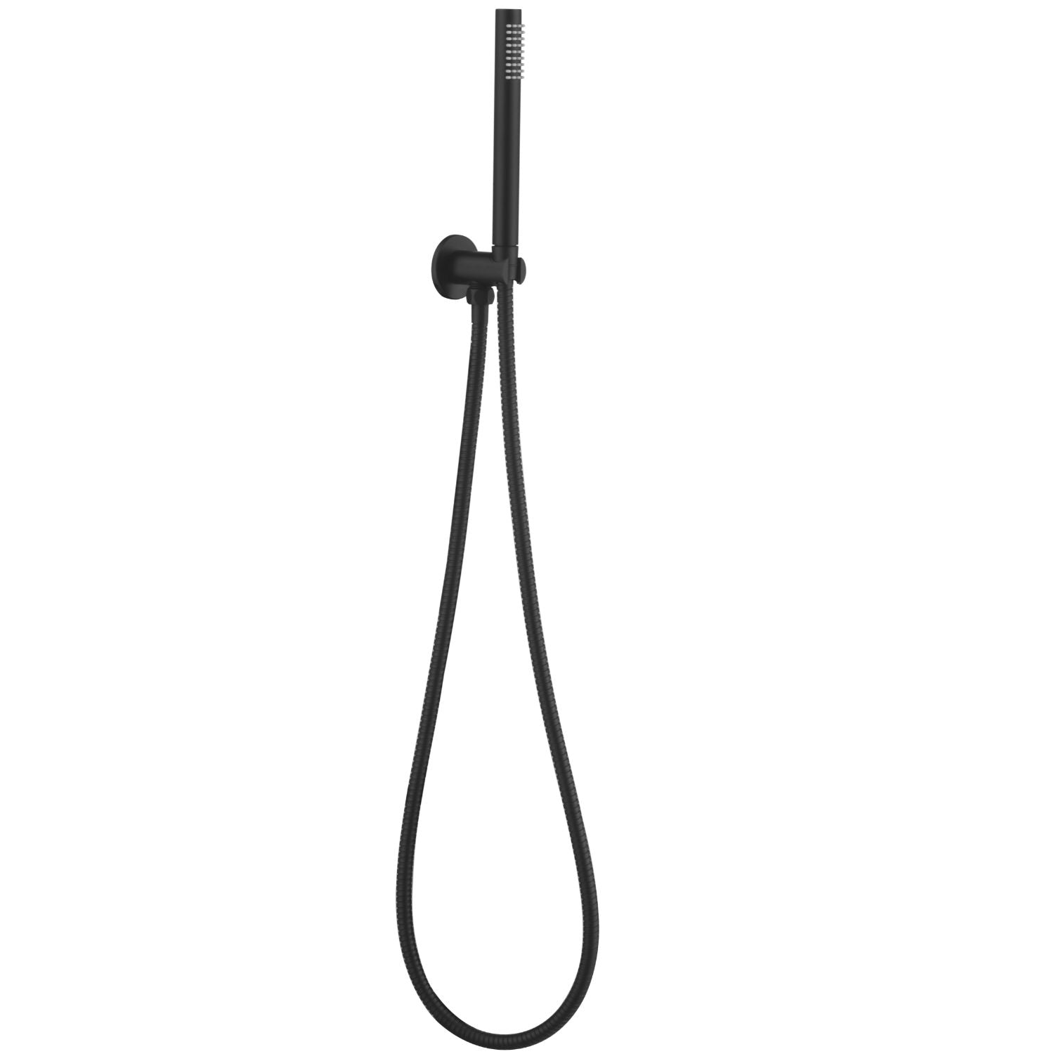 Ensemble de douche Stilform Design Park/Highline en laiton massif noir mat