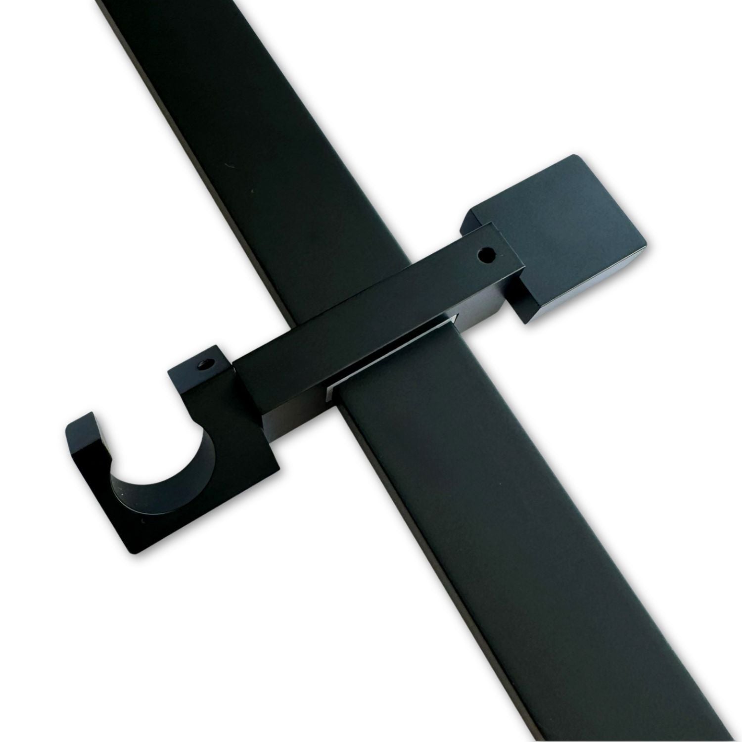 Barre de douche Stilform Design 70 cm Soho 2.0 en noir mat