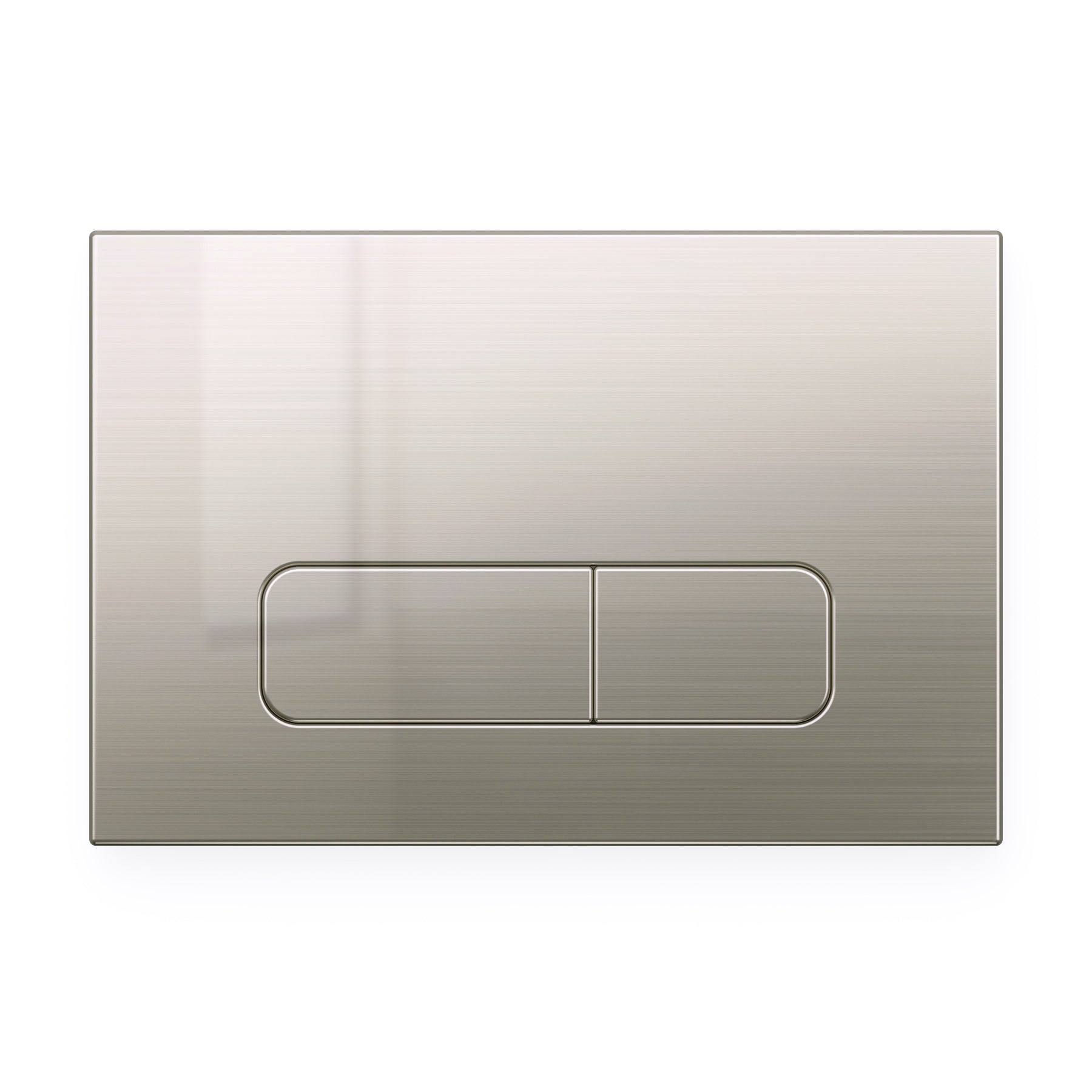 Matás nikkel nyomógomb kompatibilis a Geberit Duofix Sigma (UP 320) 2 féle öblítésével