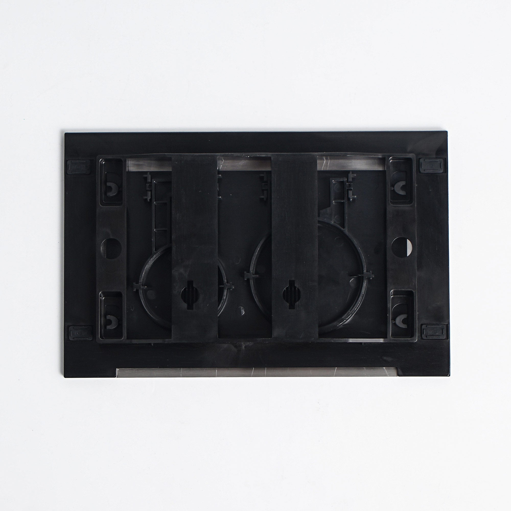 Gombpanel rozsdamentes acél / matt ezüst - Kompatibilis Geberit Sigma (UP 320) modellekhez