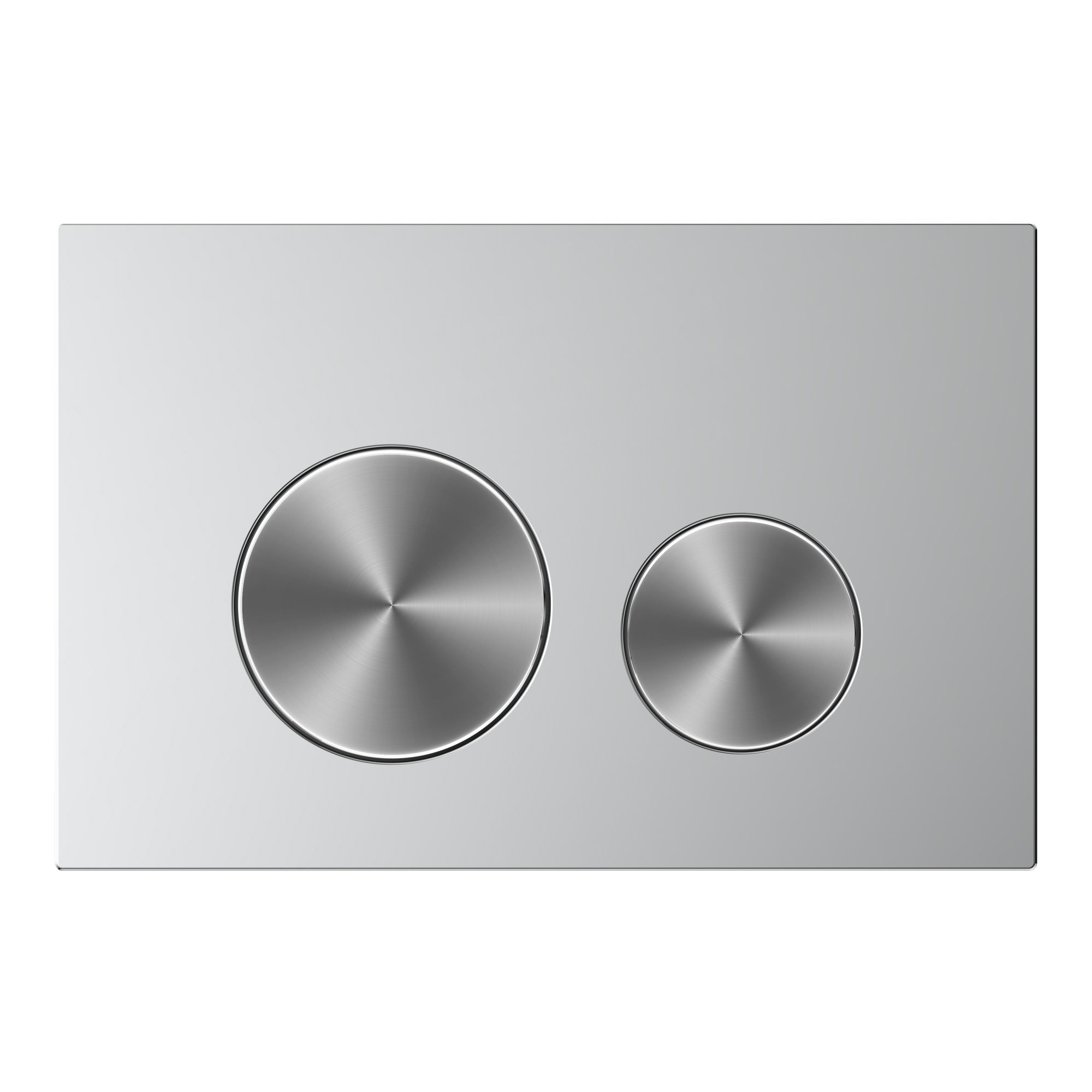 Placa pulsadora de acero inoxidable / Gunmetal cepillado - Compatible con Geberit Sigma (UP 320)