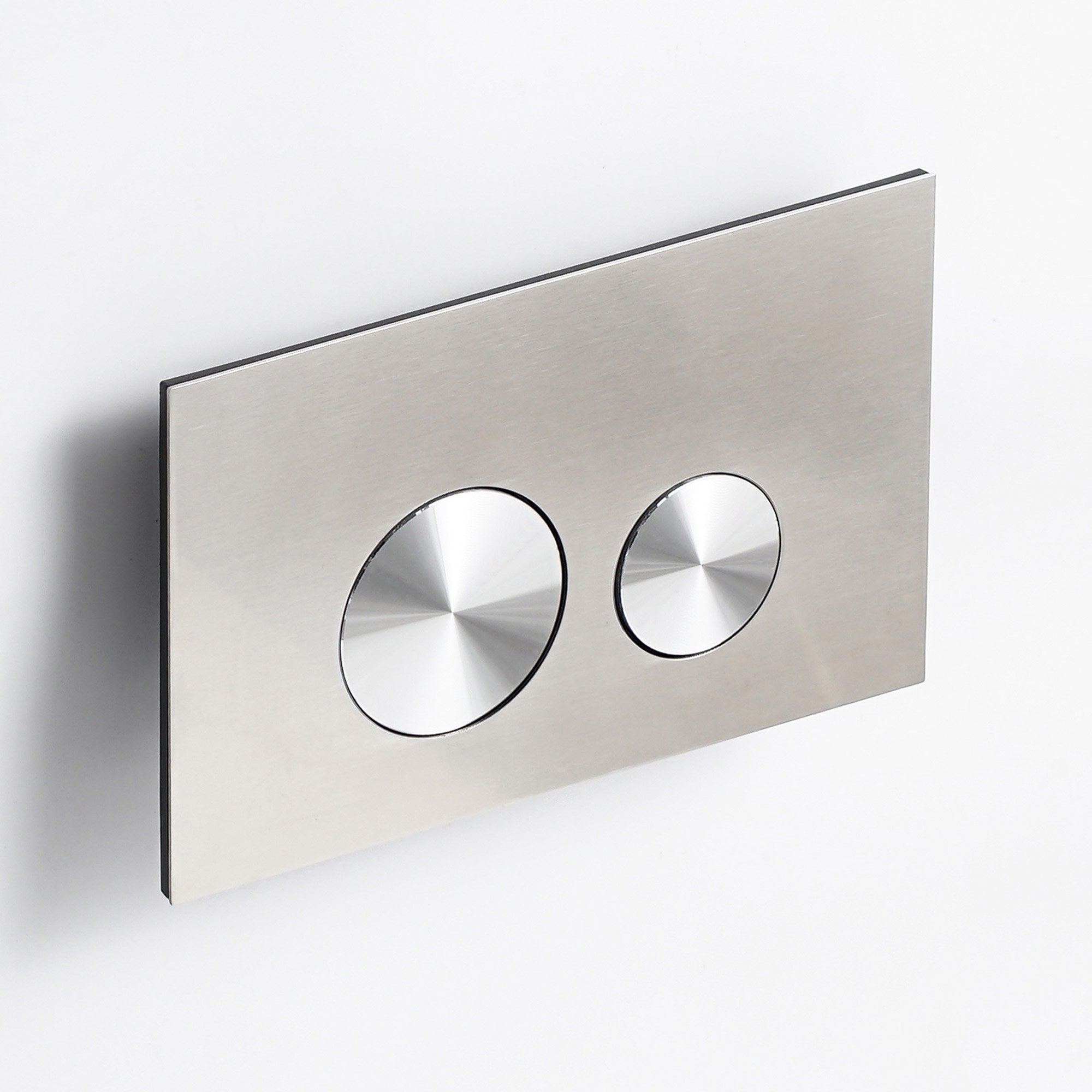 Gombpanel rozsdamentes acél / matt ezüst - Kompatibilis Geberit Sigma (UP 320) modellekhez