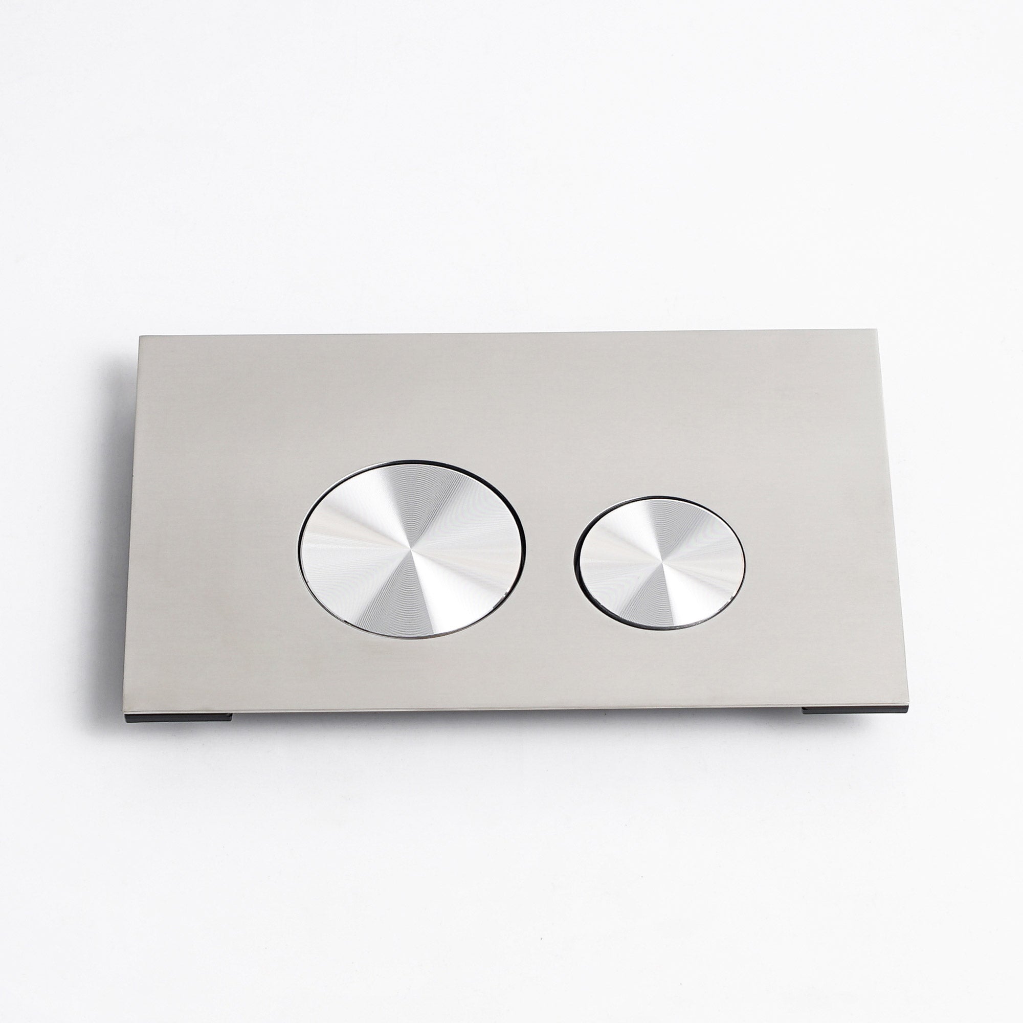 Gombpanel rozsdamentes acél / matt ezüst - Kompatibilis Geberit Sigma (UP 320) modellekhez