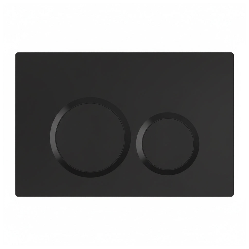 Placa pulsadora Negro Mate - Compatible con Geberit Sigma (UP 320)