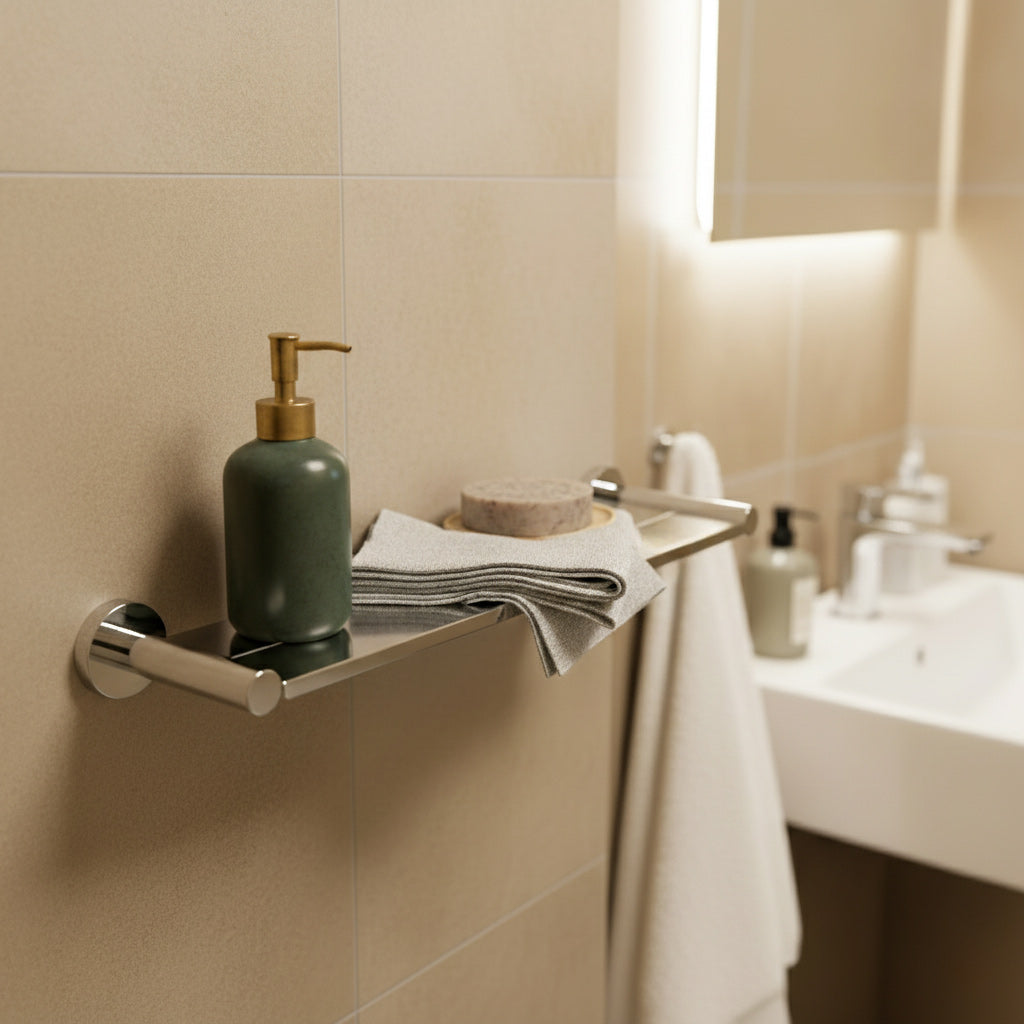 Zuhanypolc Stilform Highline sorozat, krómozott