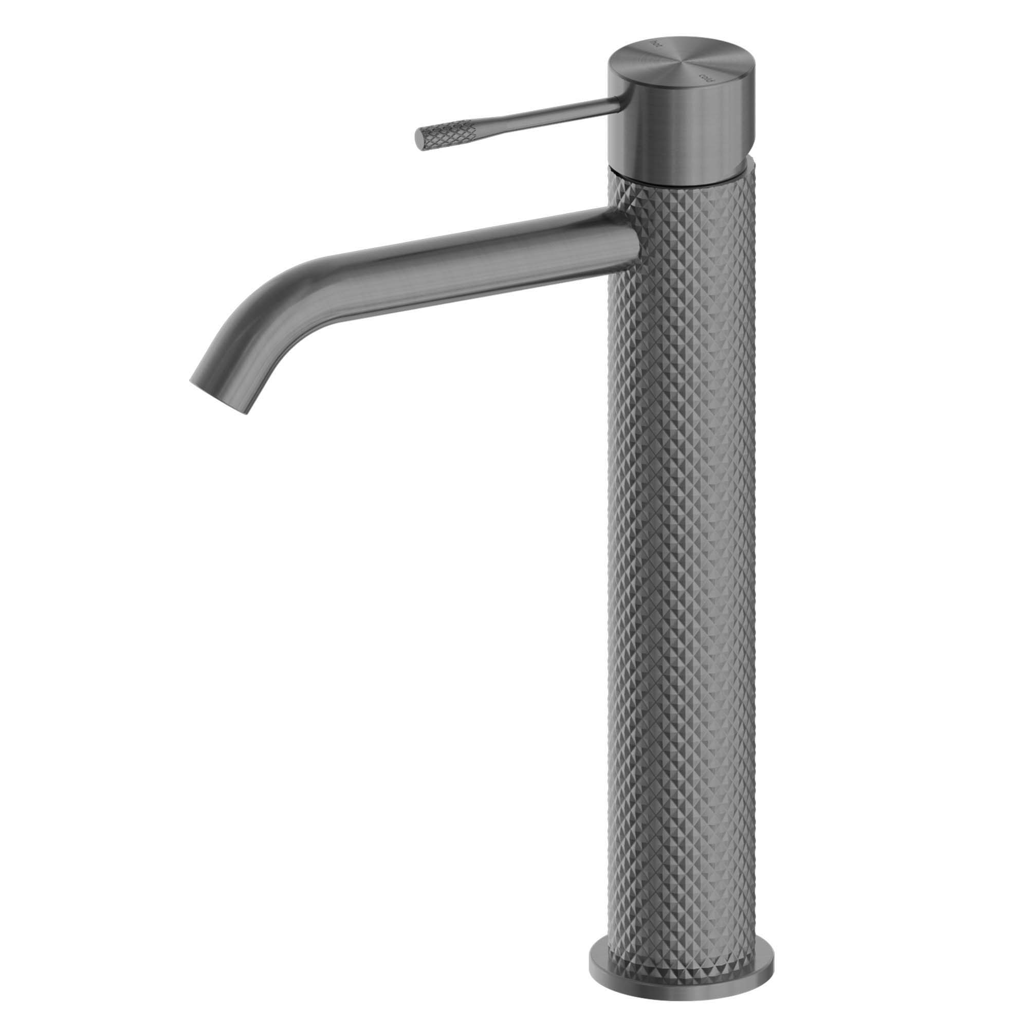 Mitigeur de lavabo Stilform série Iconic, version haute, finition Gunmetal