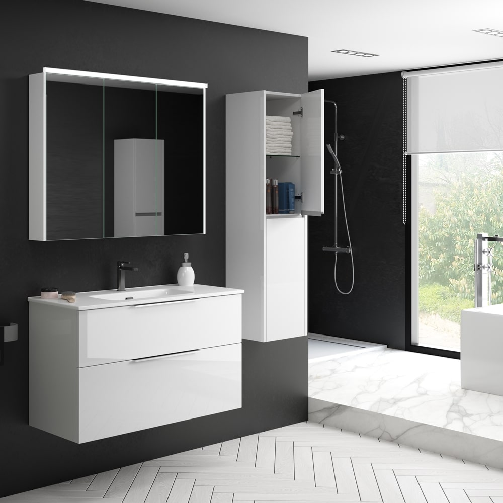Stilform Galaxy Meuble-lavabo avec sous-meuble, disponible en plusieurs couleurs et dimensions : 60, 70, 80, 100 cm
