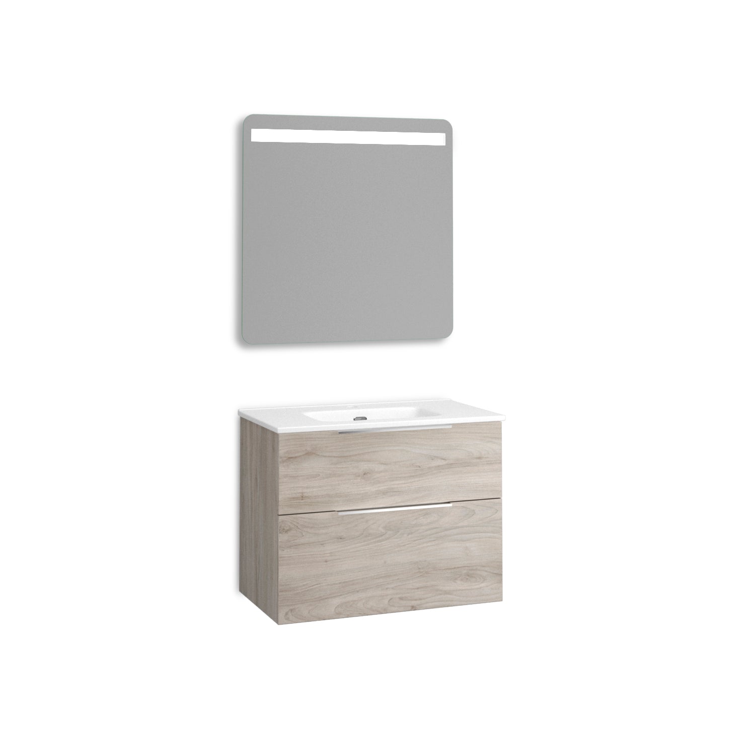 Stilform Galaxy Meuble-lavabo avec sous-meuble, disponible en plusieurs couleurs et dimensions : 60, 70, 80, 100 cm