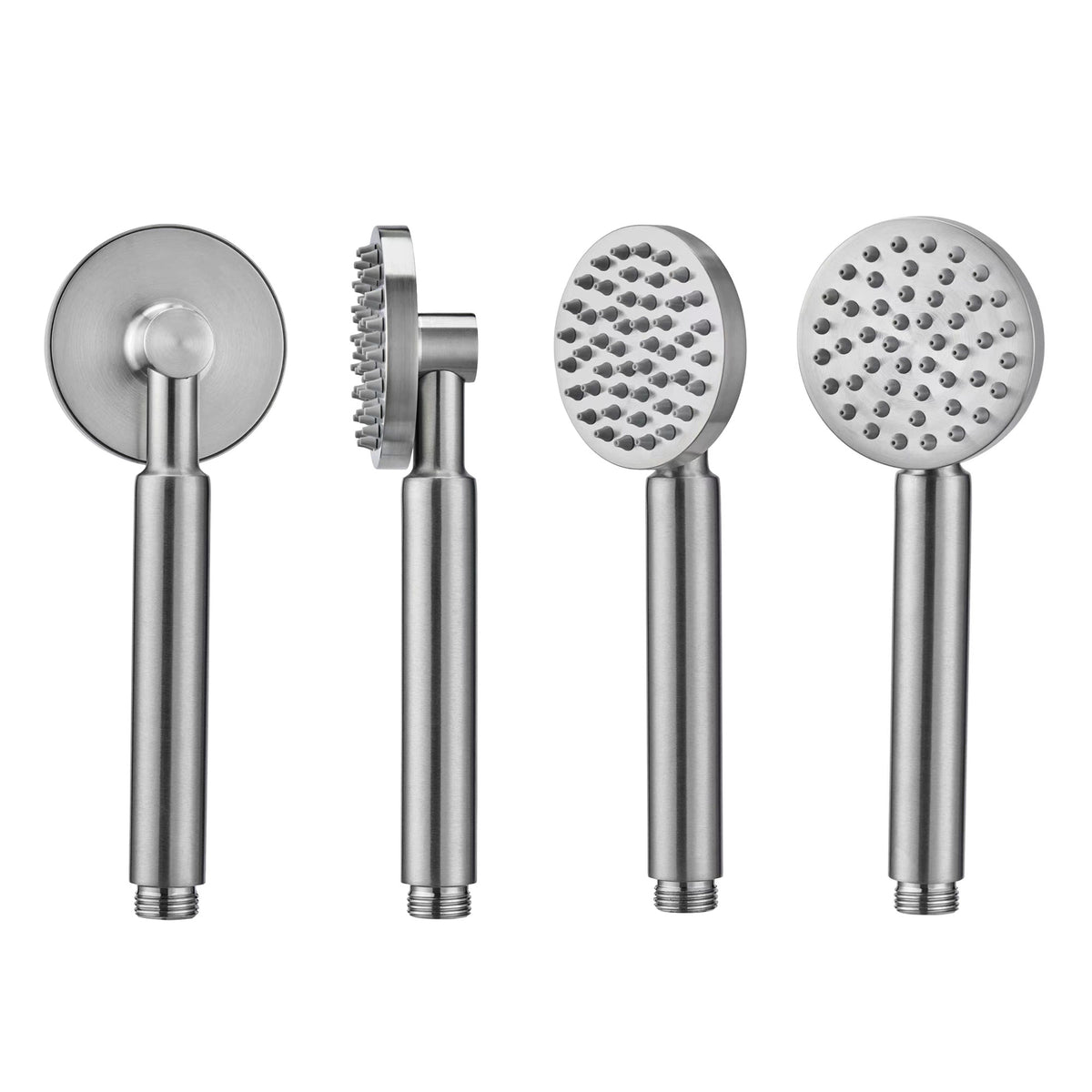 Douche de jardin design PARK 2.0 en acier inoxydable 316L avec douchette