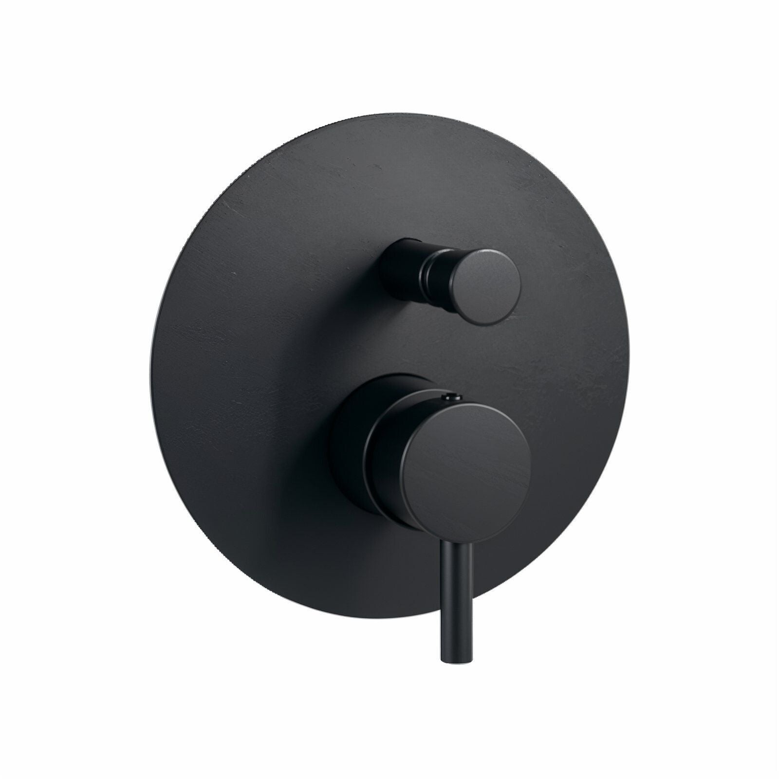 Paffoni Light - Mitigeur encastré pour 2 postes, noir mat, corps encastré inclus