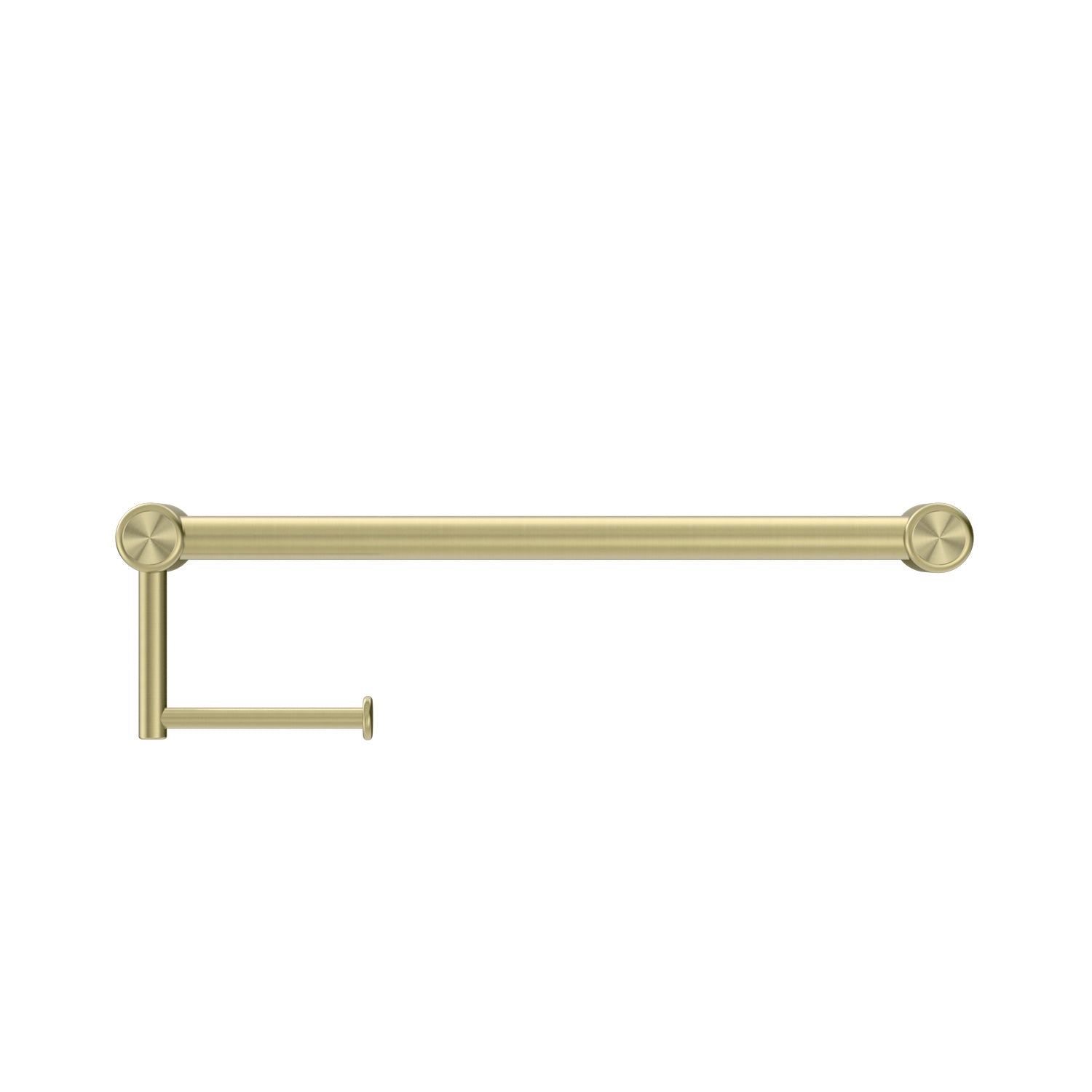 Rail porte-rouleau WC Mecca CARE 25 mm avec support 450 mm