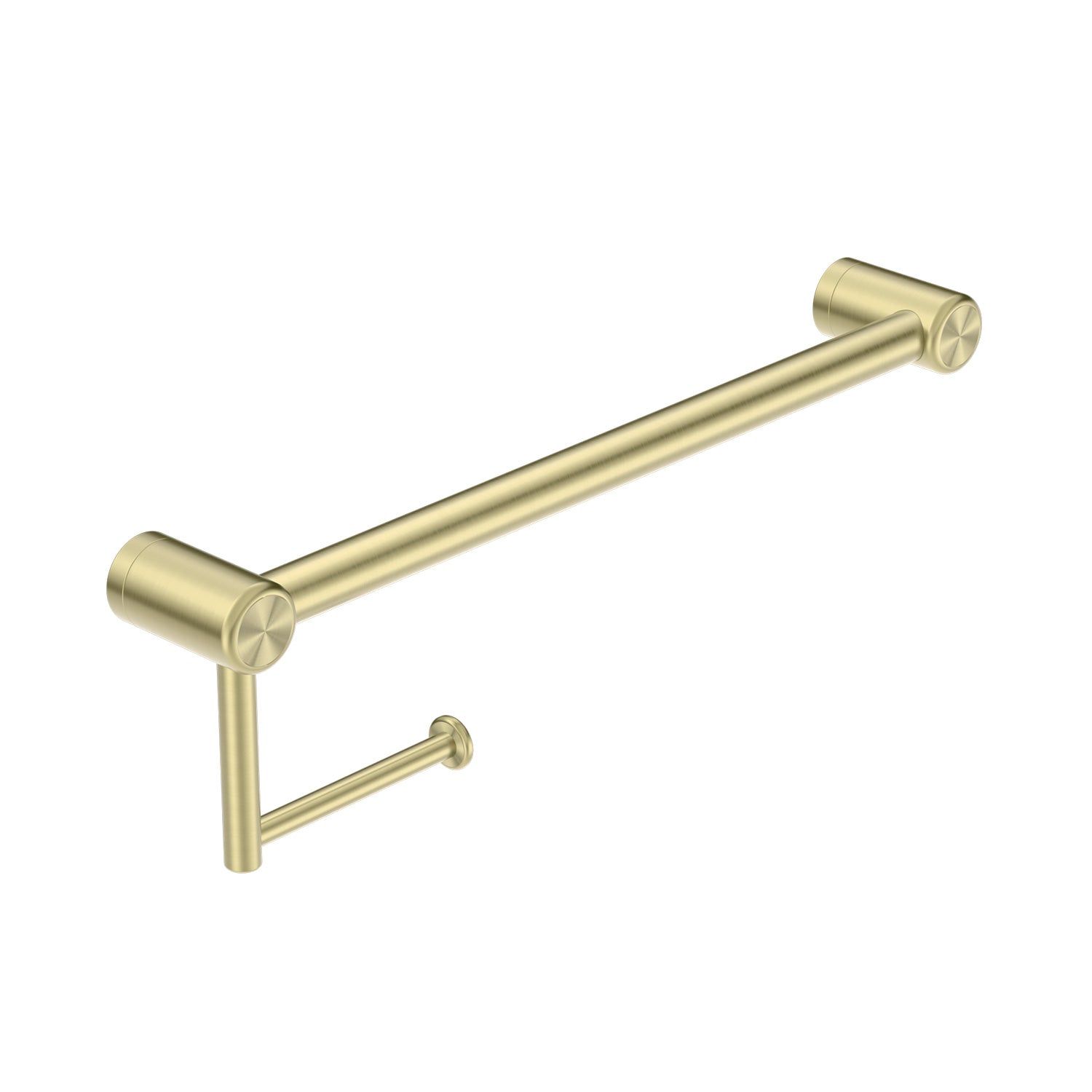Rail porte-rouleau WC Mecca CARE 25 mm avec support 450 mm