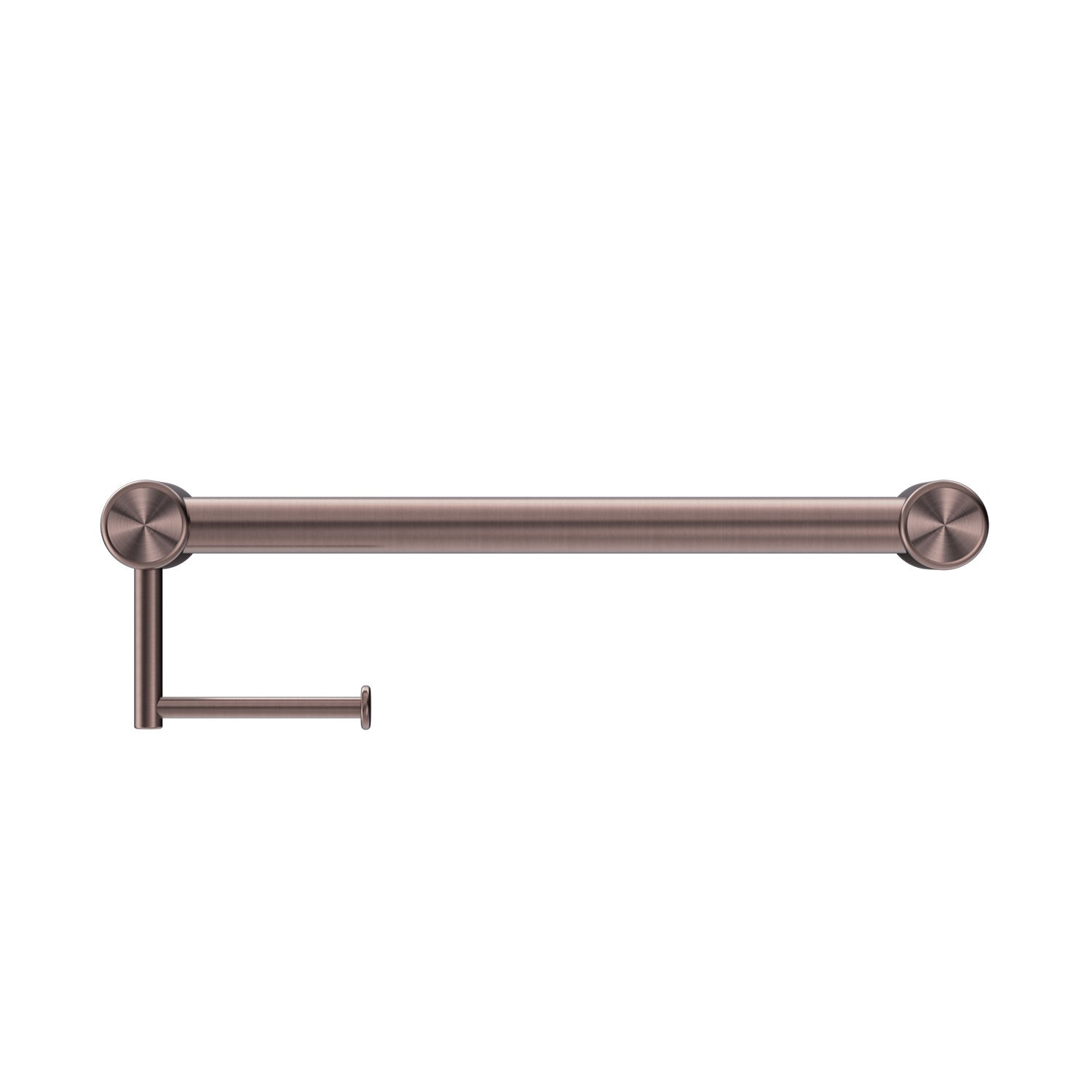 Mecca CARE 32-MM držák na toaletní papír s opěrnou rukojetí pro WC 450 mm
