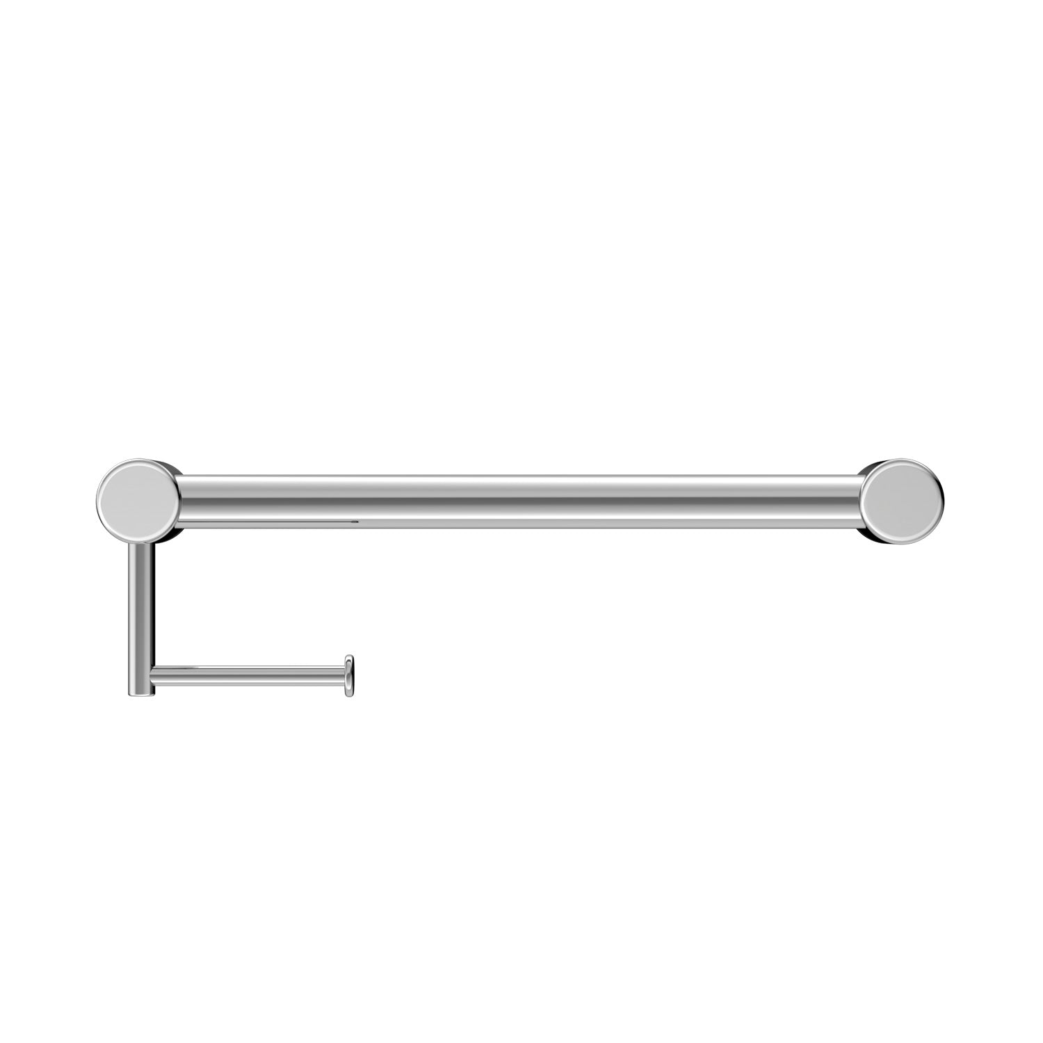 Mecca CARE 32-MM držák na toaletní papír s opěrnou rukojetí pro WC 450 mm