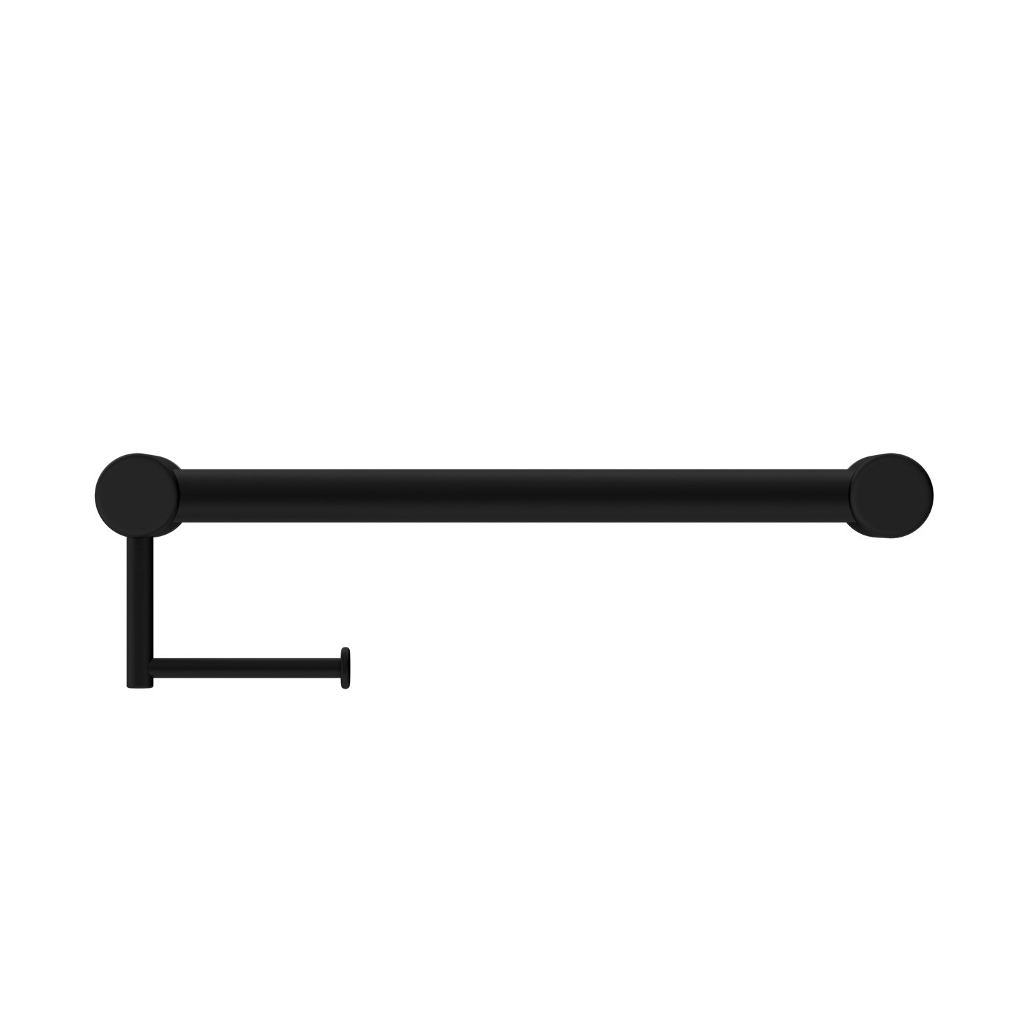 Mecca CARE 32-MM držák na toaletní papír s opěrnou rukojetí pro WC 450 mm
