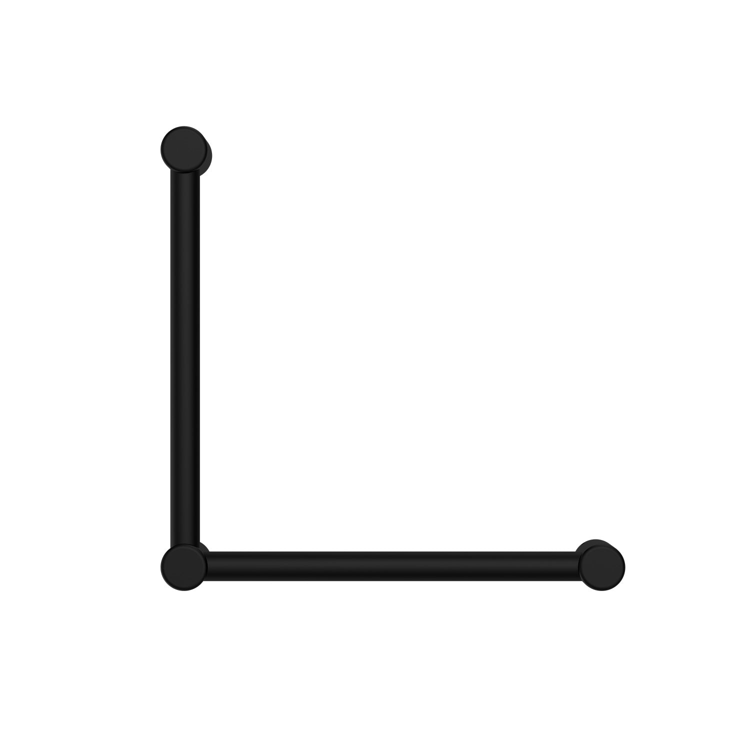 Mecca CARE 32 mm úchytná rukojeť pro WC 90° opěrná rukojeť 450 x 450 mm