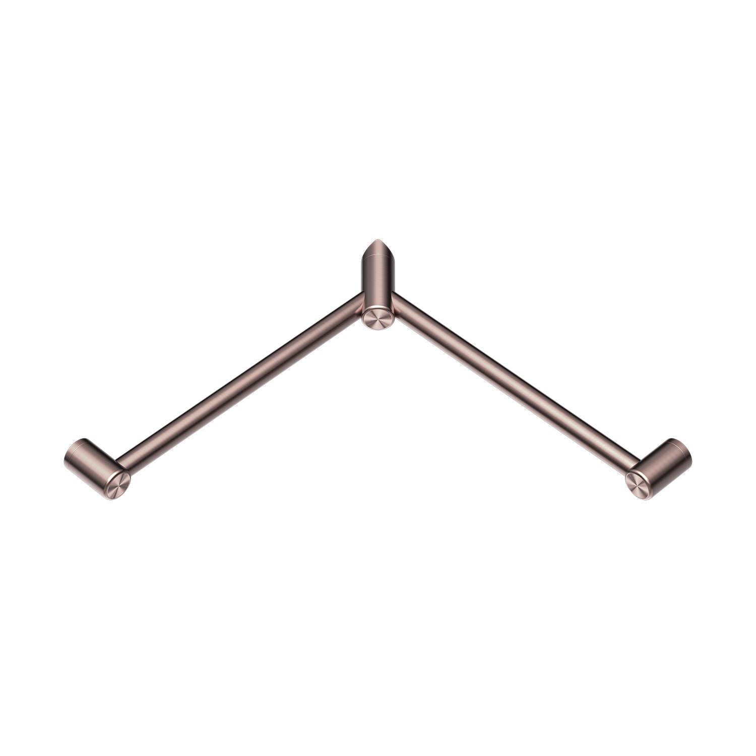 Mecca CARE 32mm rohový madlo (600x600mm) oporný držadlo s opierkou na nohy