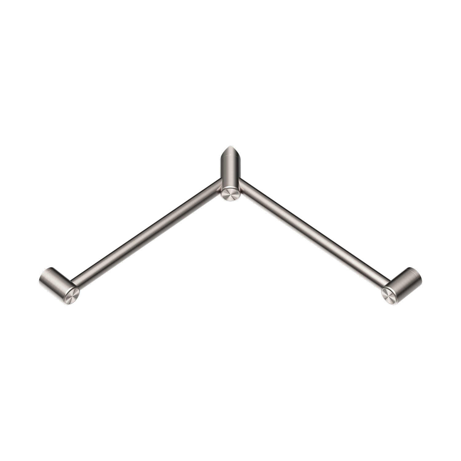 Mecca CARE 32mm rohový madlo (600x600mm) oporný držadlo s opierkou na nohy