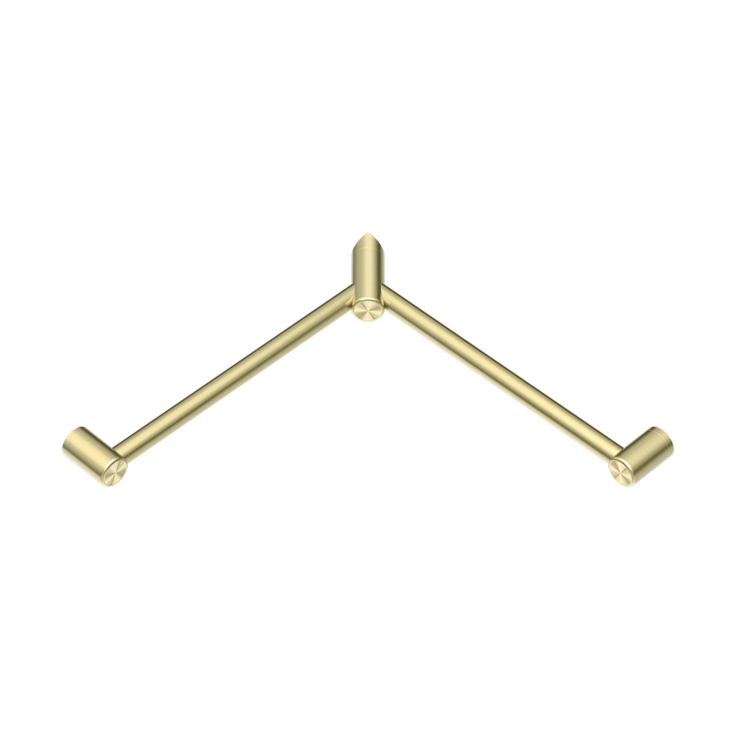 Mecca CARE 32mm rohový madlo (600x600mm) oporný držadlo s opierkou na nohy