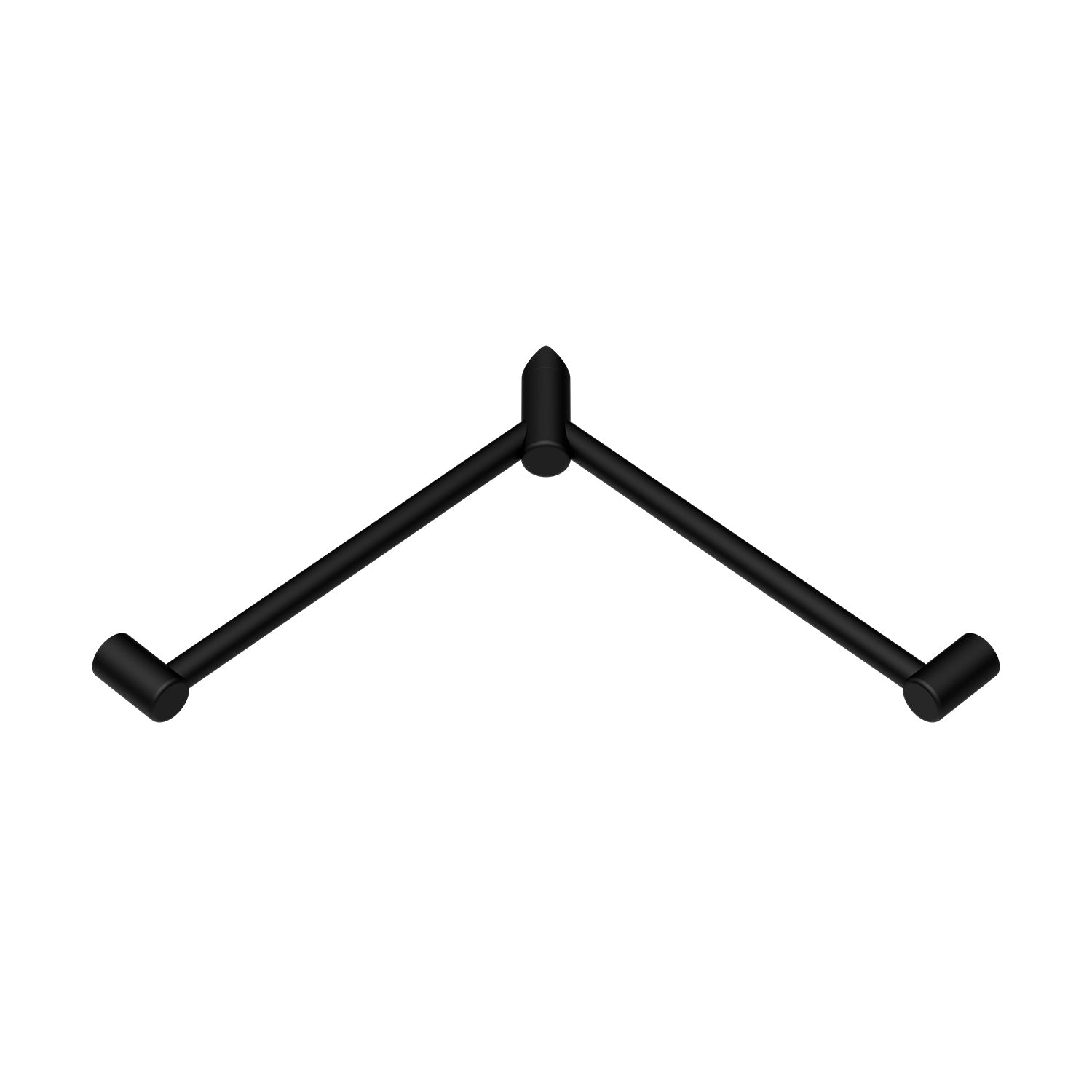 Mecca CARE 32mm rohový madlo (600x600mm) oporný držadlo s opierkou na nohy